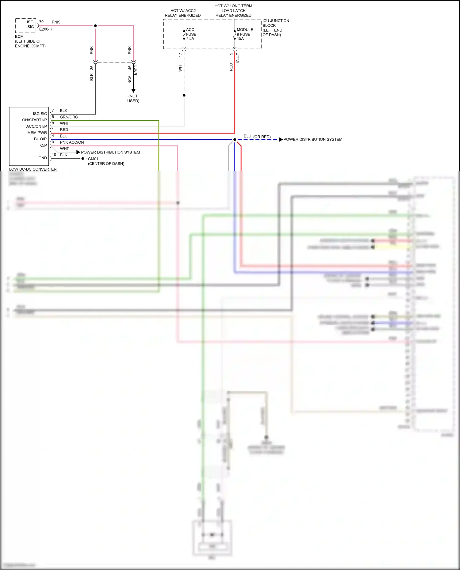 Wiring diagram computer data lines system for Hyundai Palisade I (2018-2022) (18 of 81)