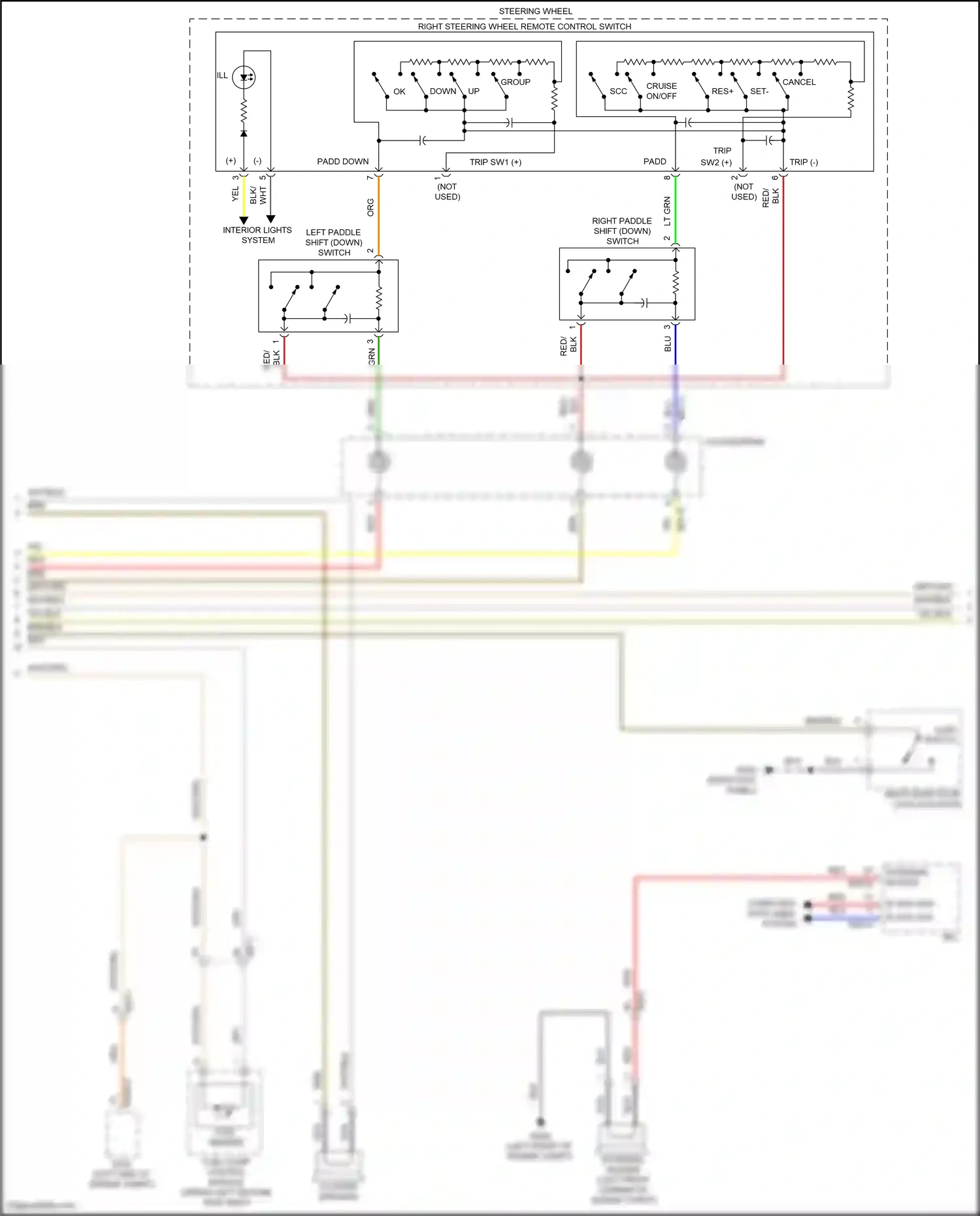 Wiring diagram computer data lines system for Hyundai Palisade I (2018-2022) (47 of 81)