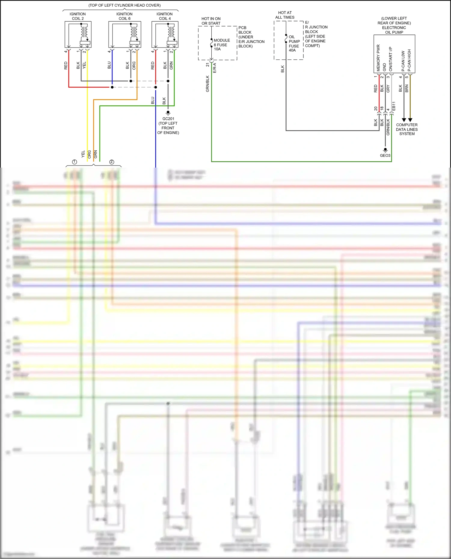 Wiring diagram computer data lines system for Hyundai Palisade I (2018-2022) (81 of 81)