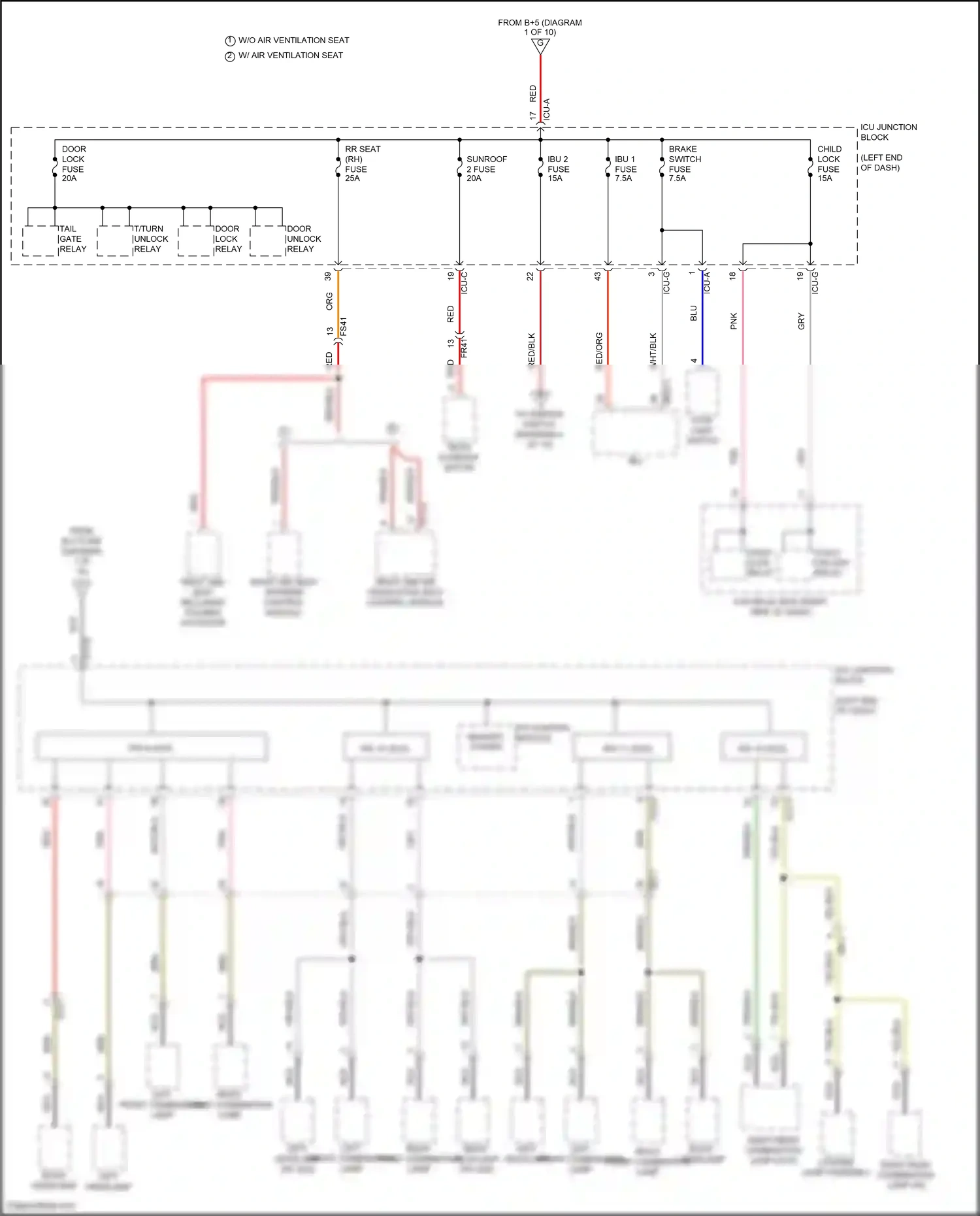 Wiring diagram ips control module for Hyundai Palisade I (2018-2022) (24 of 33)