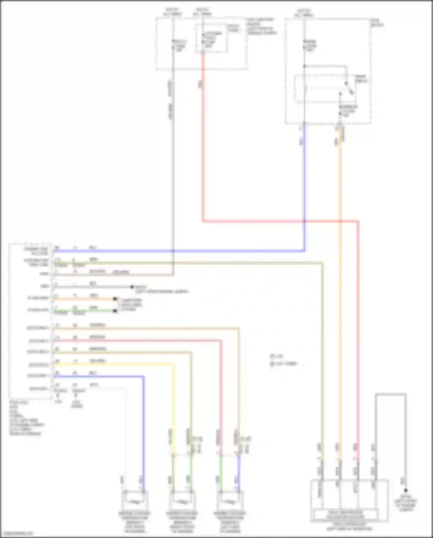 Santa Cruz Hyundai I (2021-2024): Cooling fan circuit