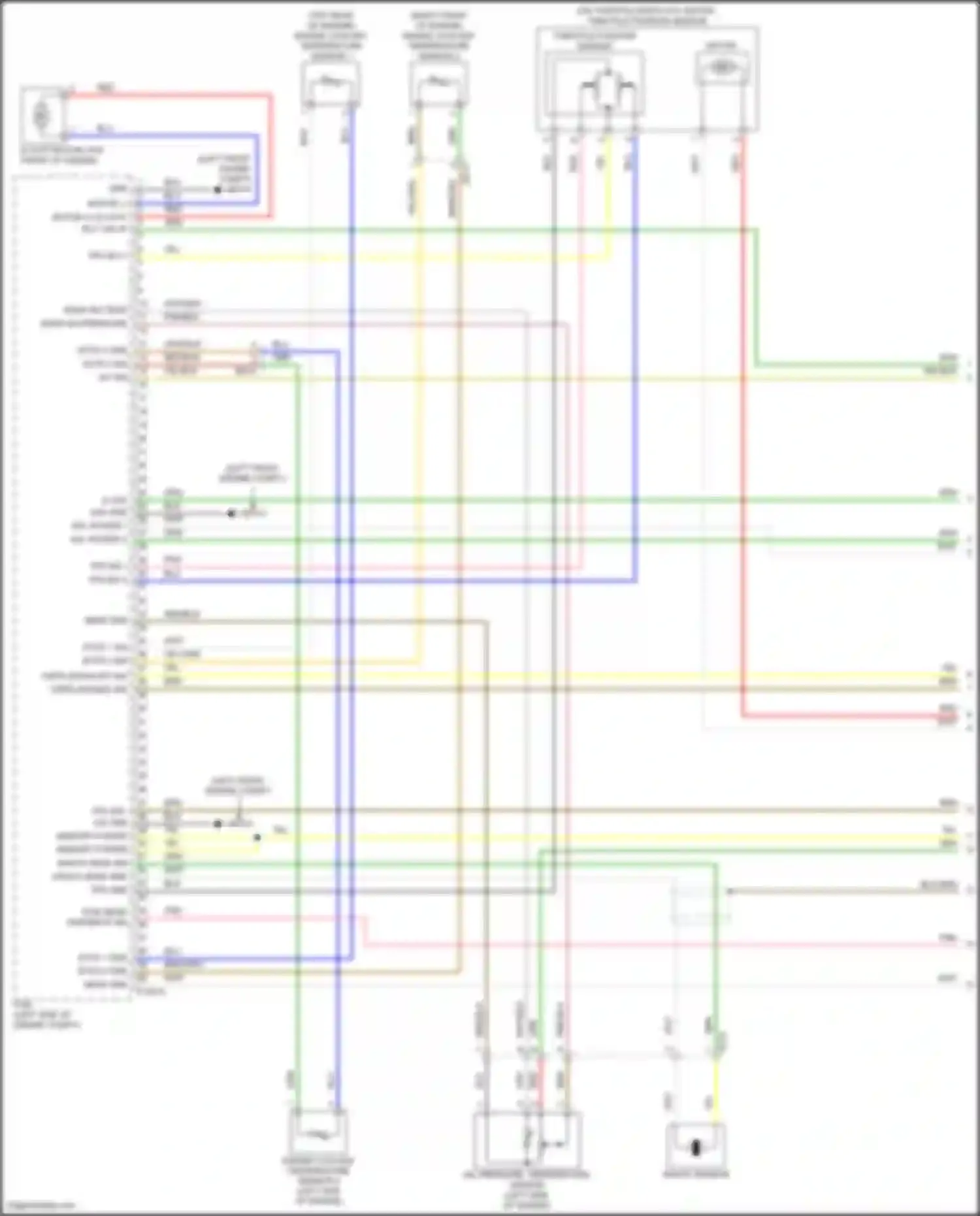 Santa Cruz Hyundai I (2021-2024): Wiring diagram engine performance 2.5l (1 of 8)