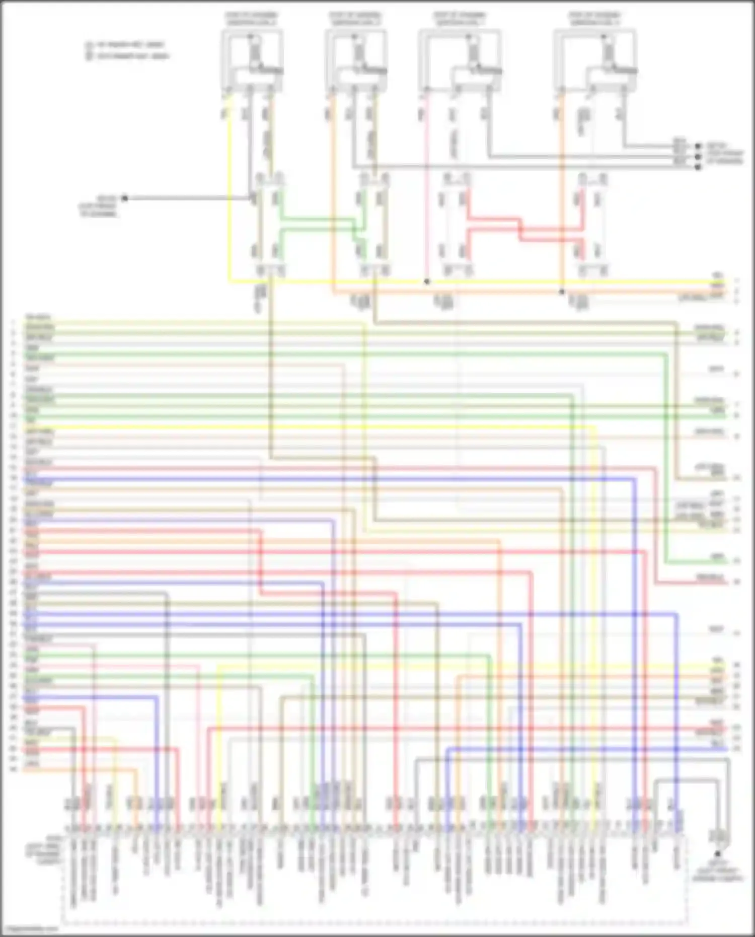 Santa Cruz Hyundai I (2021-2024): Wiring diagram engine performance 2.5l (4 of 8)
