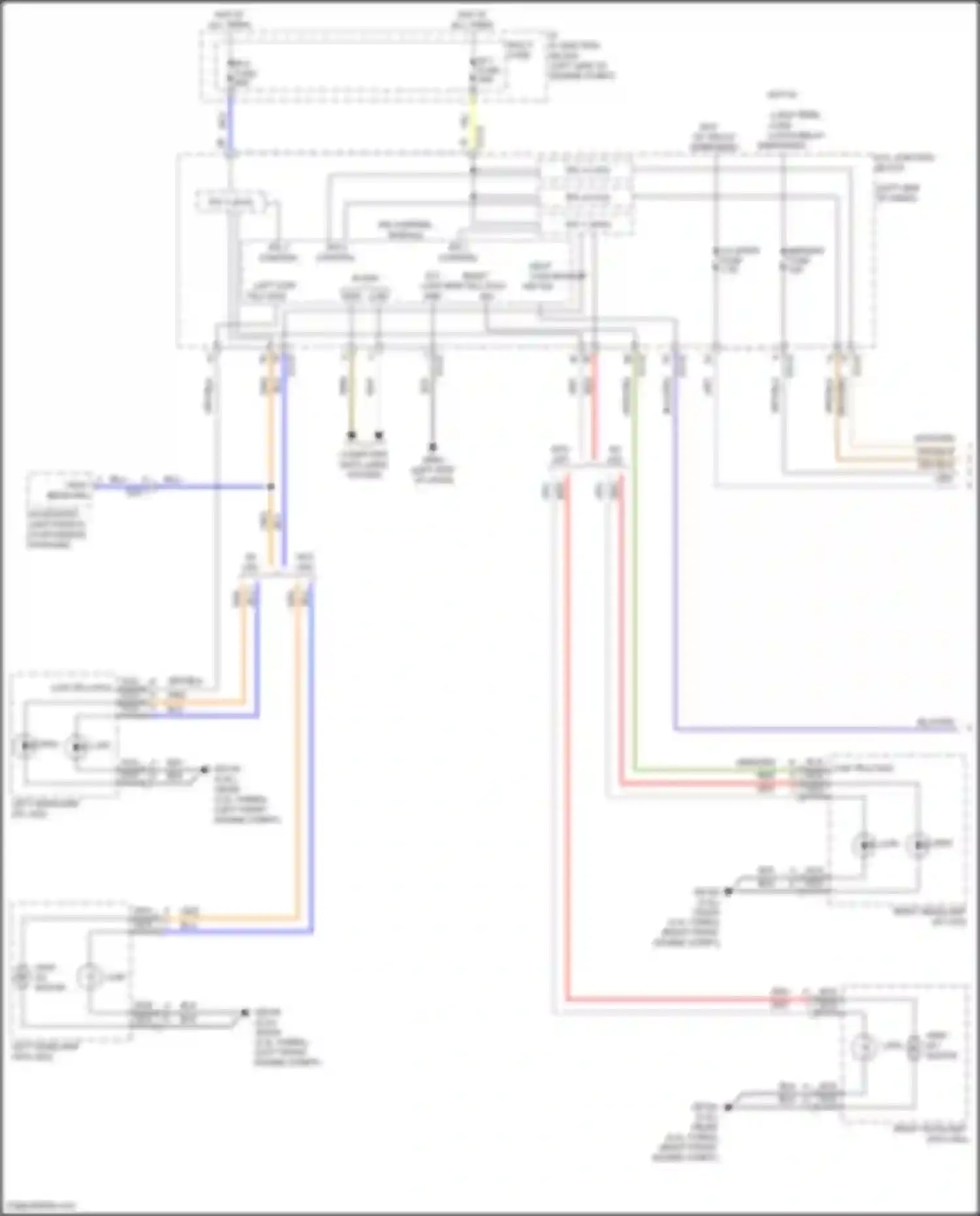 Santa Cruz Hyundai I (2021-2024): Headlamps circuit (1 of 2)
