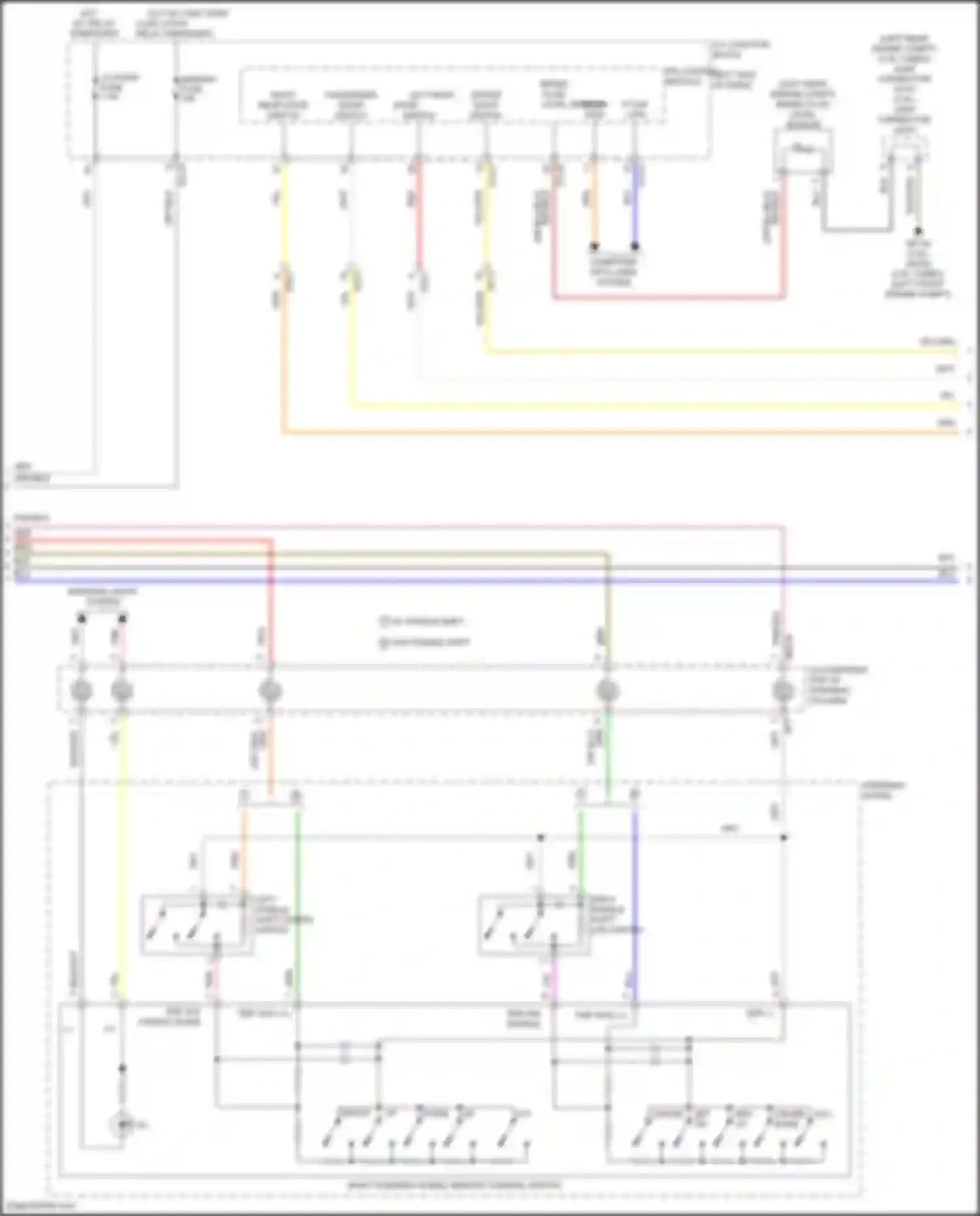 Santa Cruz Hyundai I (2021-2024): Instrument cluster circuit, w/ 10.25 inch tft lcd (2 of 3)