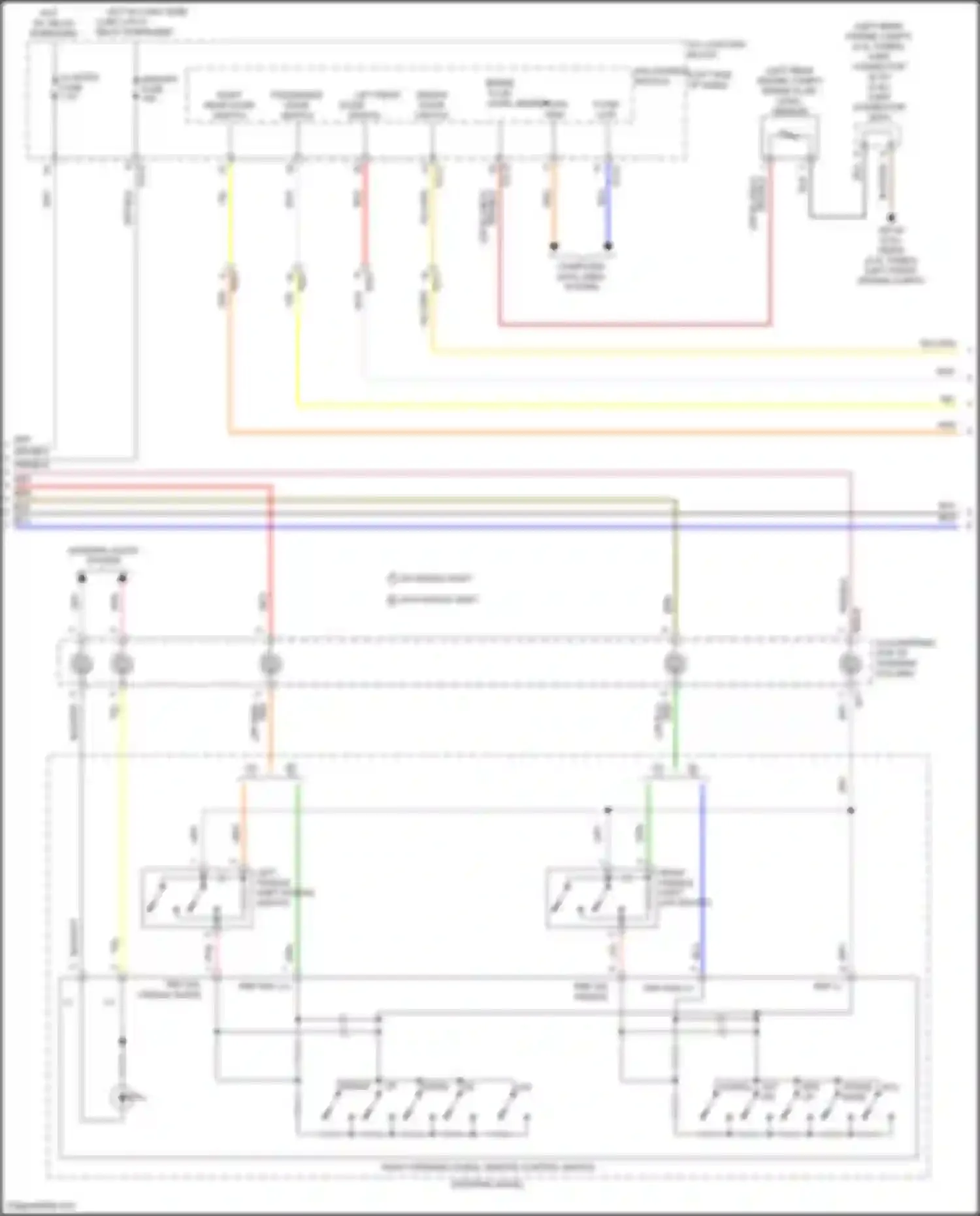 Santa Cruz Hyundai I (2021-2024): Instrument cluster circuit, w/ 4.2 inch tft lcd (2 of 4)
