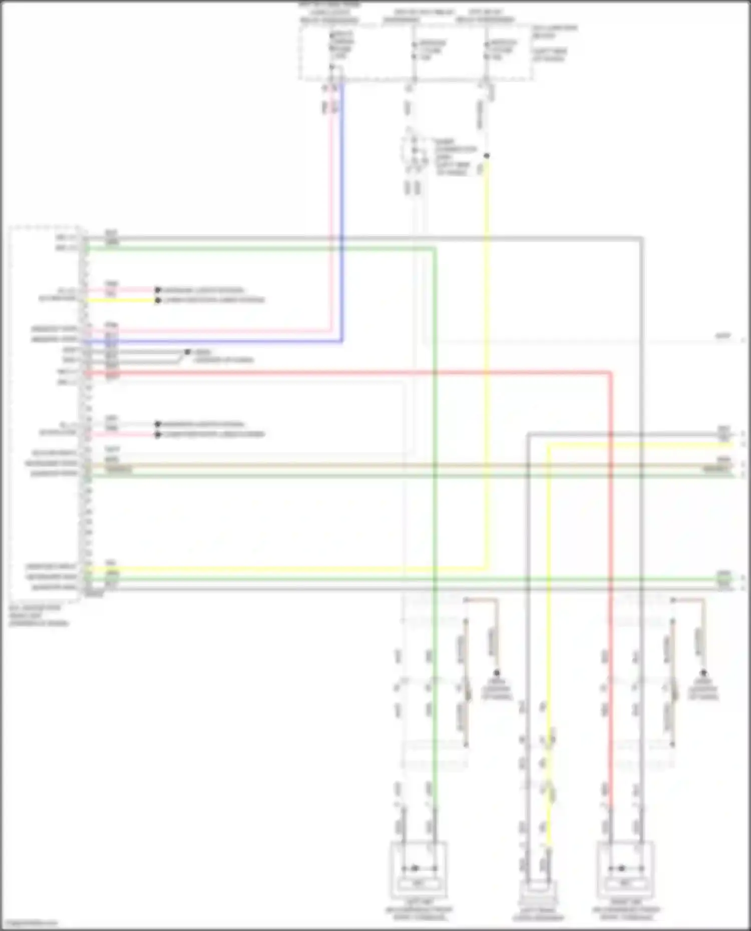 Santa Cruz Hyundai I (2021-2024): Navigation circuit, w/o amplifier (1 of 4)