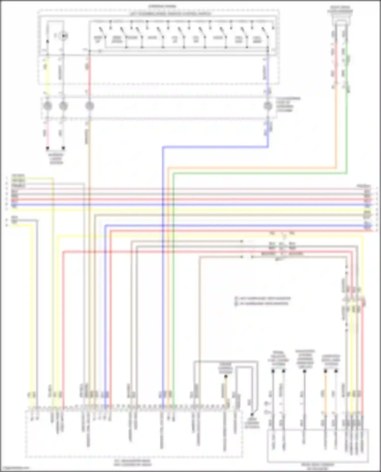 Santa Cruz Hyundai I (2021-2024): Navigation circuit, w/o amplifier (3 of 4)