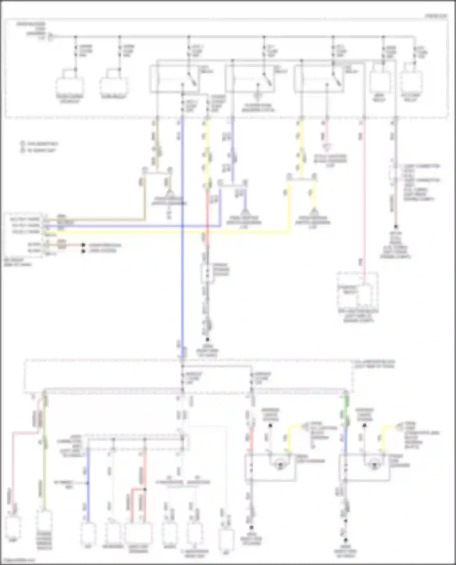 Santa Cruz Hyundai I (2021-2024): Power distribution circuit (2 of 8)