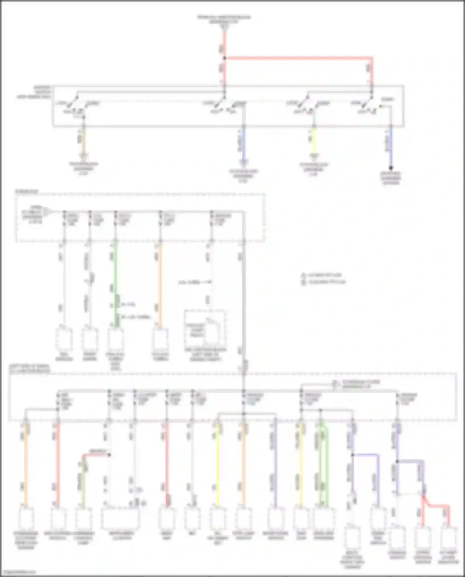 Santa Cruz Hyundai I (2021-2024): Power distribution circuit (3 of 8)
