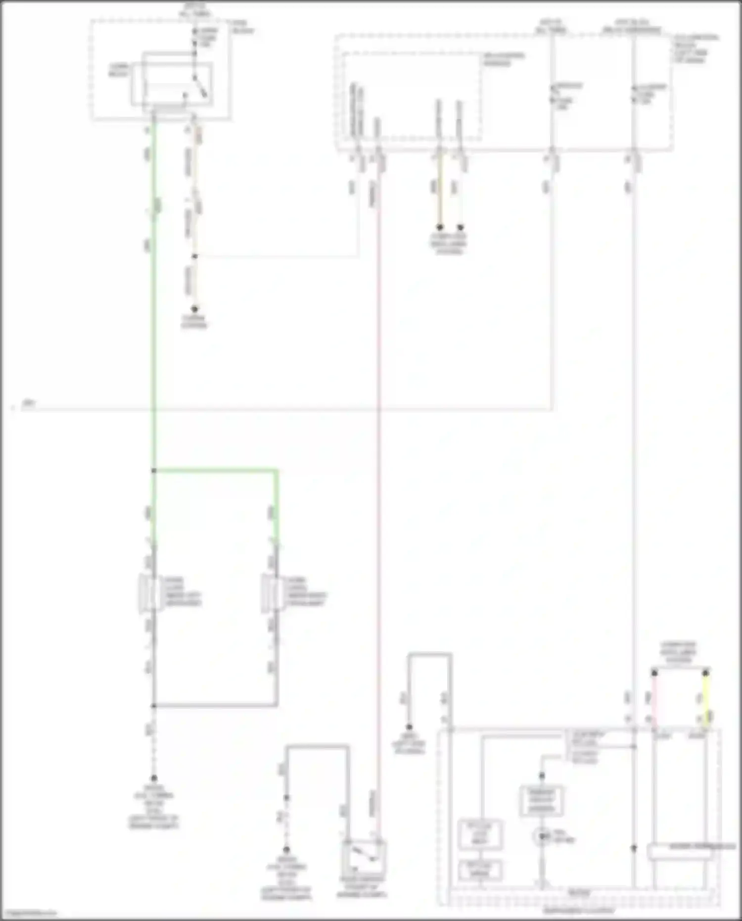 Santa Cruz Hyundai I (2021-2024): Power door locks circuit, w/ nfc (5 of 5)