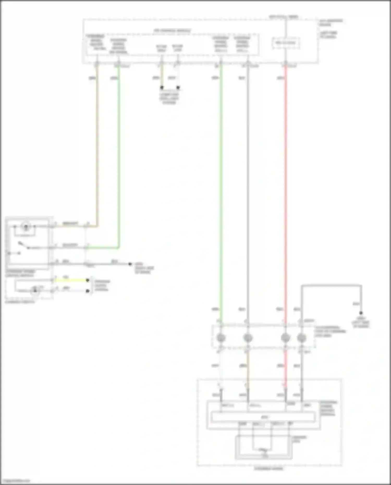 Santa Cruz Hyundai I (2021-2024): Heated steering wheel circuit
