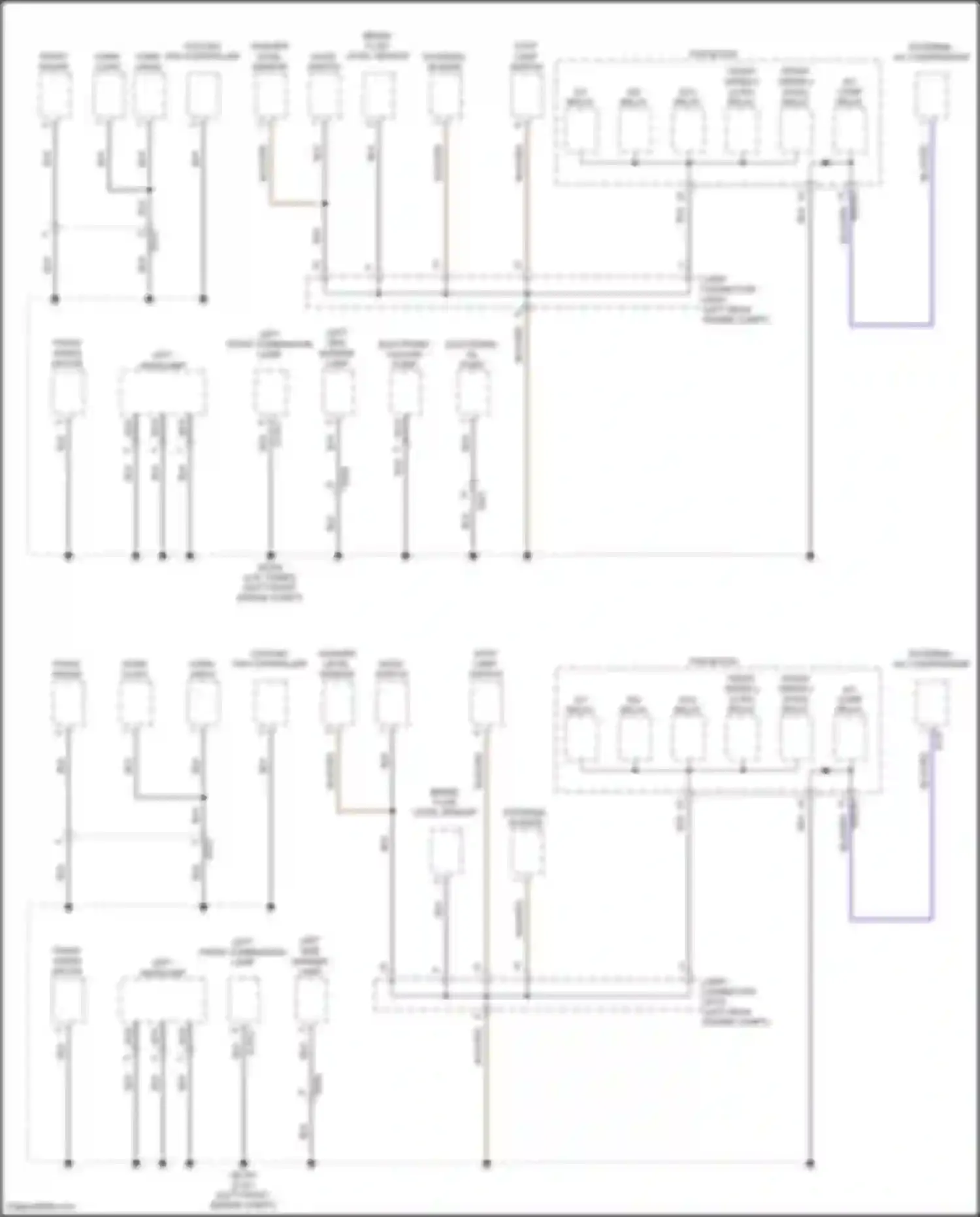 Wiring diagram brake fluid level sensor for Hyundai Santa Cruz I (2021-2024) (2 of 5)