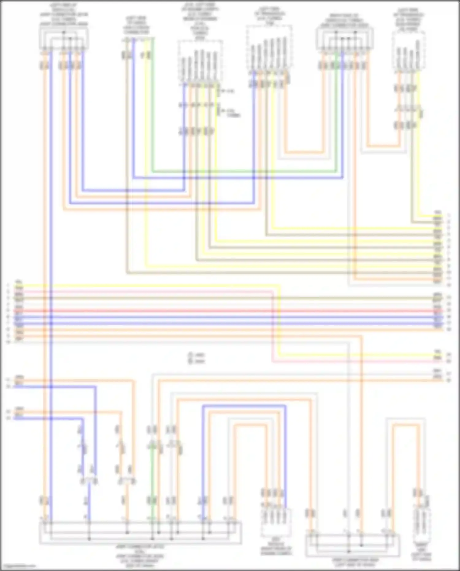 Wiring diagram c-can low for Hyundai Santa Cruz I (2021-2024) (5 of 16)