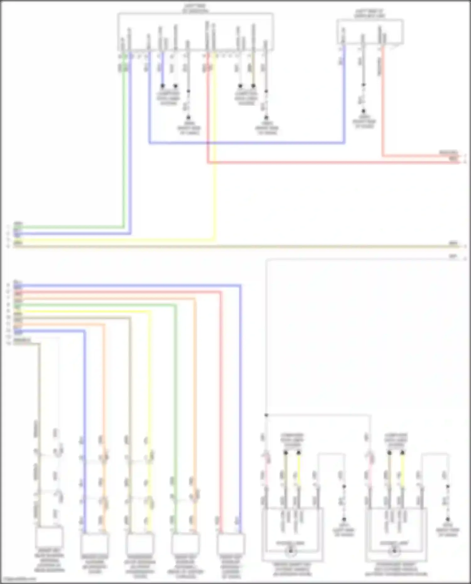 Wiring diagram computer data lines system for Hyundai Santa Cruz I (2021-2024) (35 of 98)