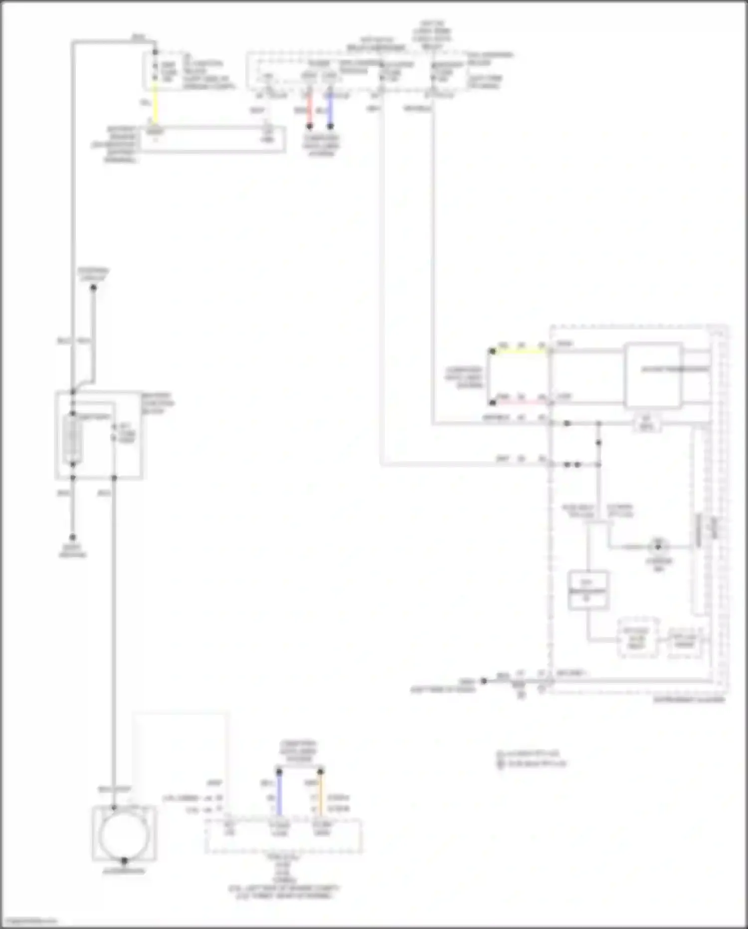 Wiring diagram computer data lines system for Hyundai Santa Cruz I (2021-2024) (31 of 98)