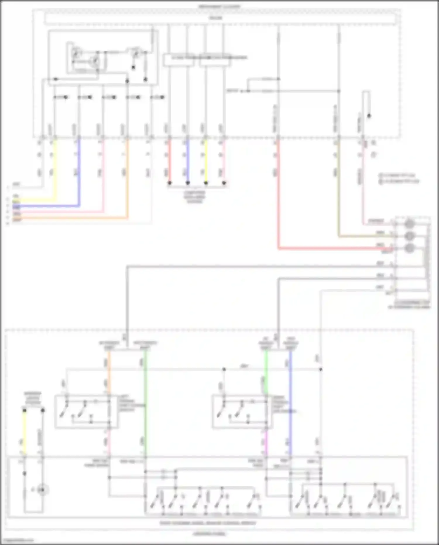 Wiring diagram computer data lines system for Hyundai Santa Cruz I (2021-2024) (92 of 98)