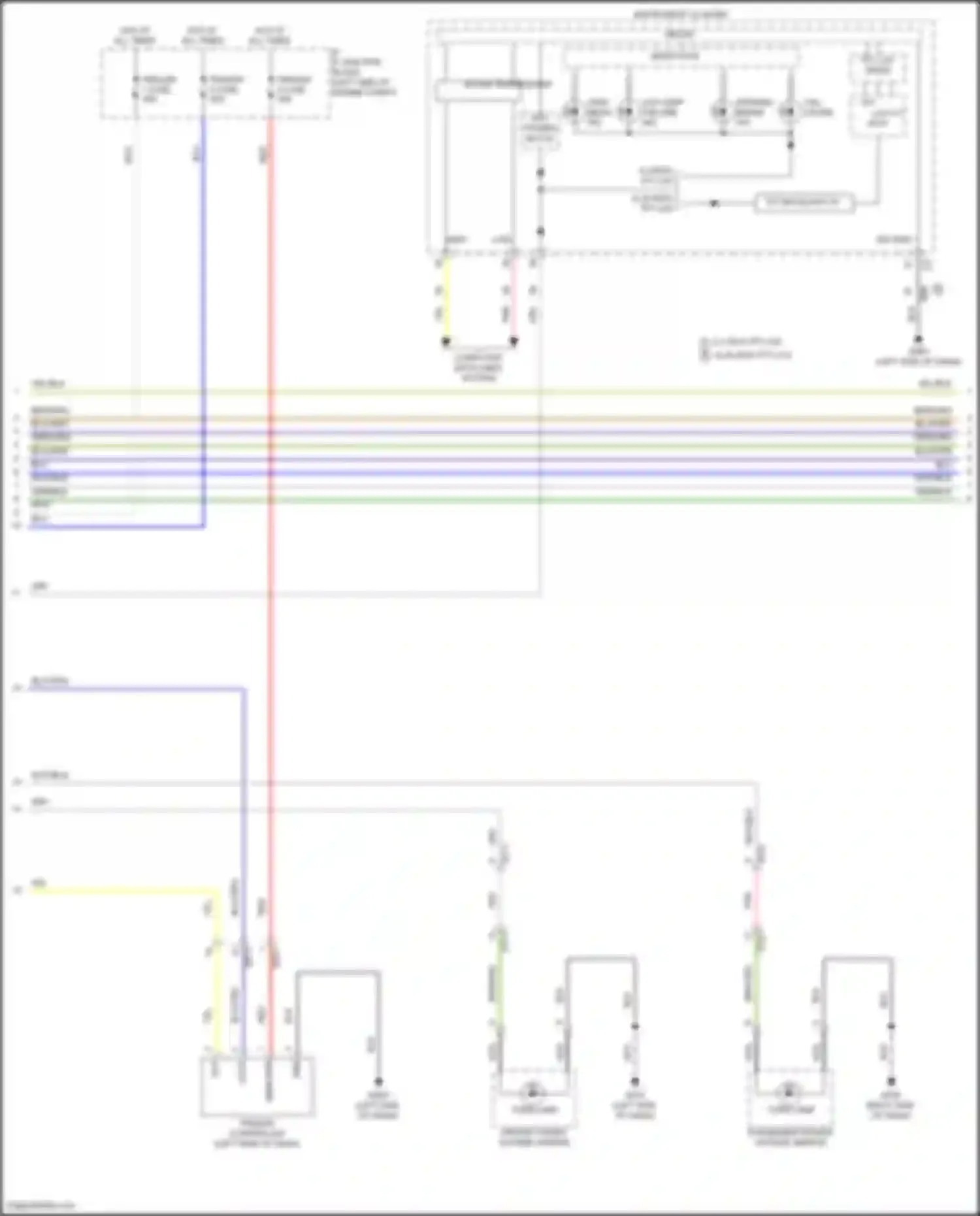 Wiring diagram computer data lines system for Hyundai Santa Cruz I (2021-2024) (74 of 98)