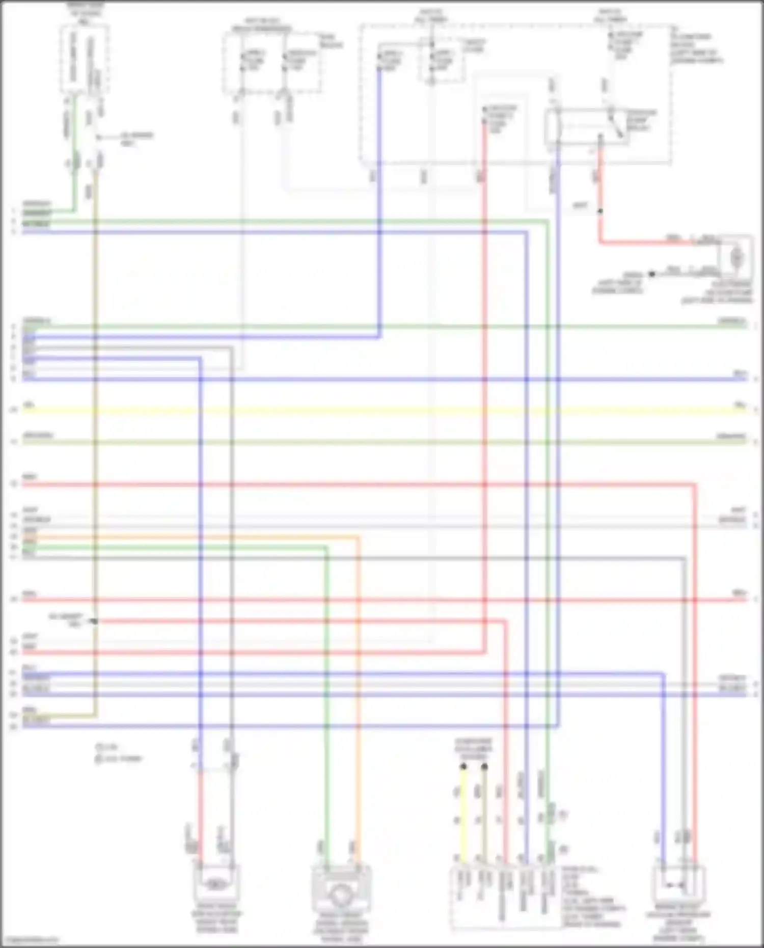 Wiring diagram computer data lines system for Hyundai Santa Cruz I (2021-2024) (52 of 98)