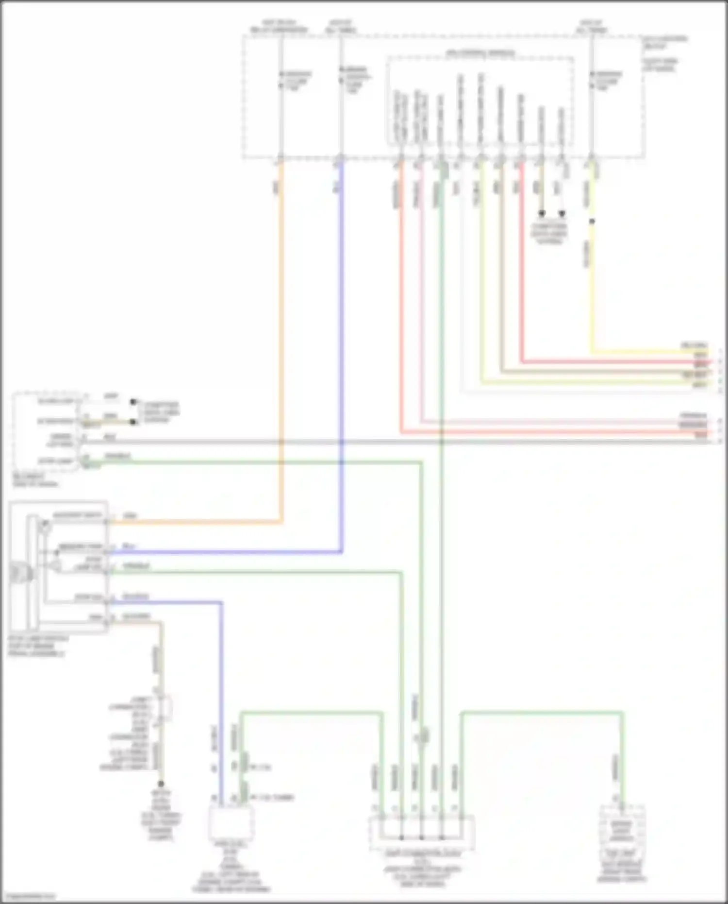 Wiring diagram computer data lines system for Hyundai Santa Cruz I (2021-2024) (73 of 98)