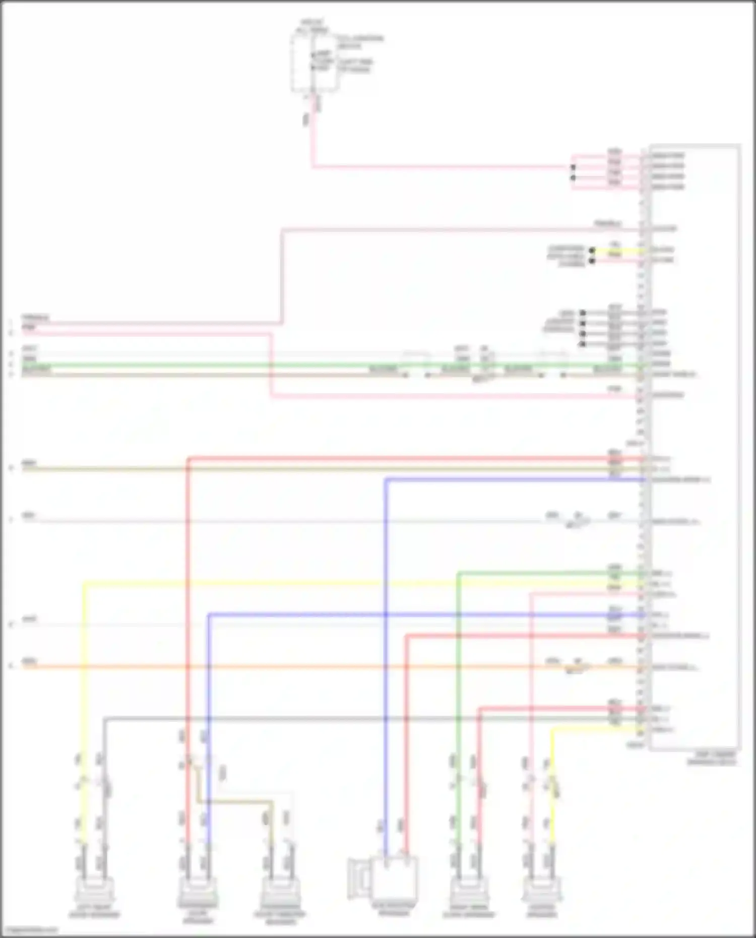 Wiring diagram computer data lines system for Hyundai Santa Cruz I (2021-2024) (15 of 98)