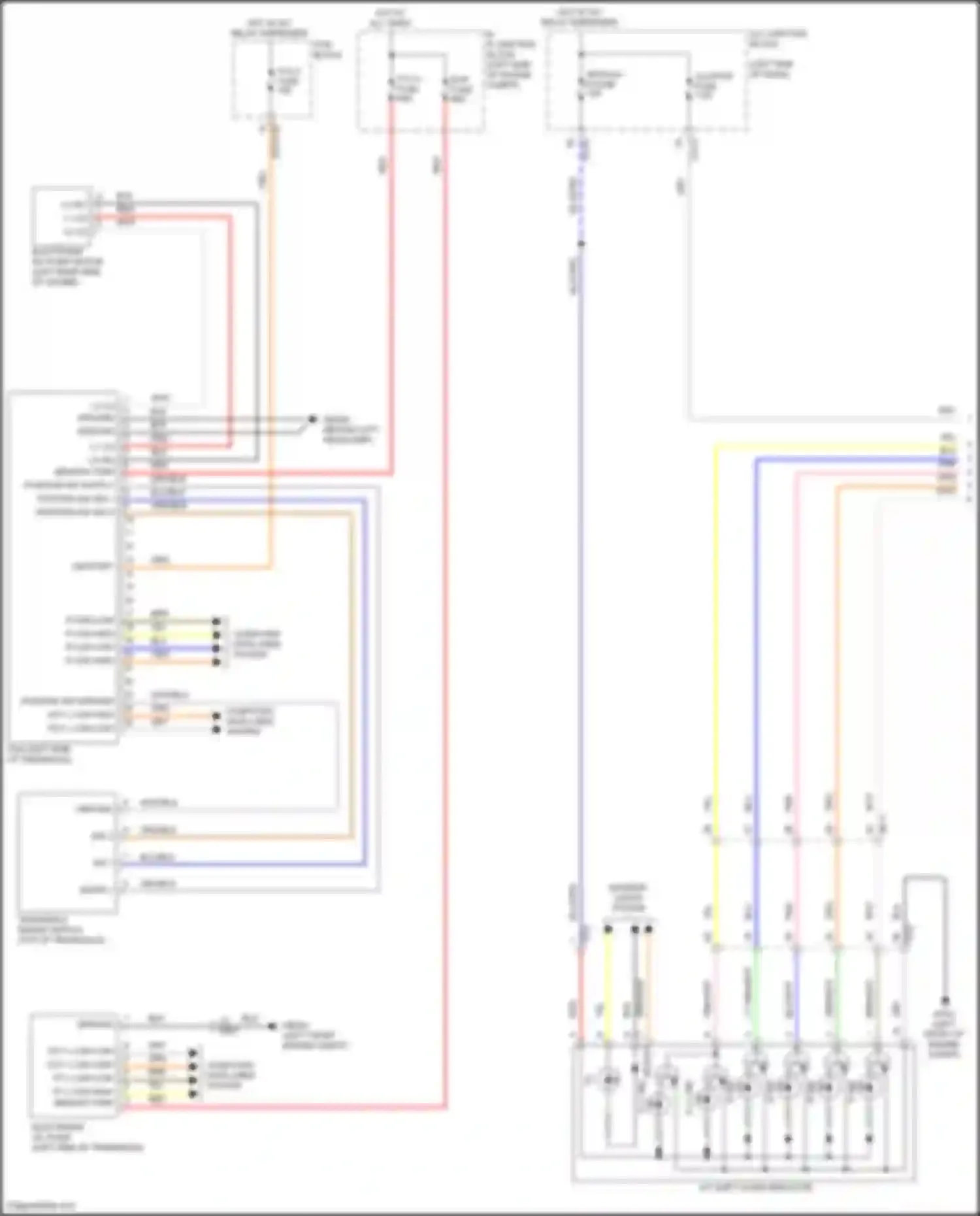 Wiring diagram e/r junction block for Hyundai Santa Cruz I (2021-2024) (23 of 31)