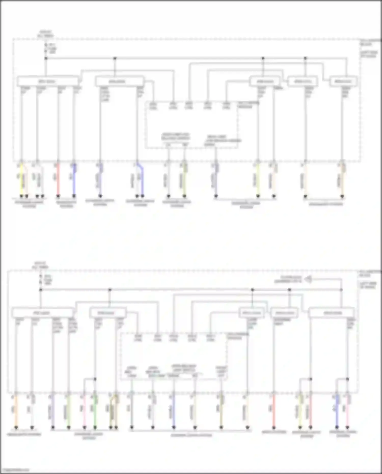 Wiring diagram head lamp low backup switch signal for Hyundai Santa Cruz I (2021-2024) (1 of 1)