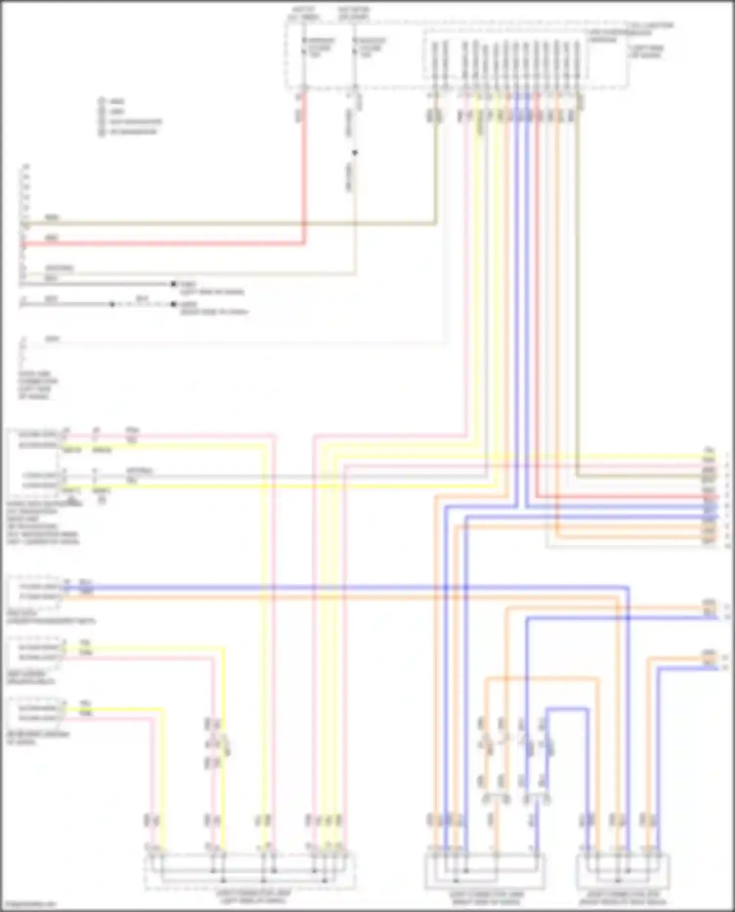 Wiring diagram i-can high for Hyundai Santa Cruz I (2021-2024) (1 of 7)