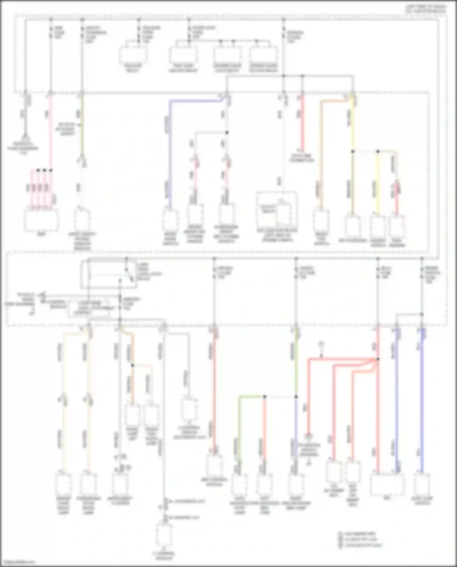 Wiring diagram manual a/c for Hyundai Santa Cruz I (2021-2024) (6 of 7)