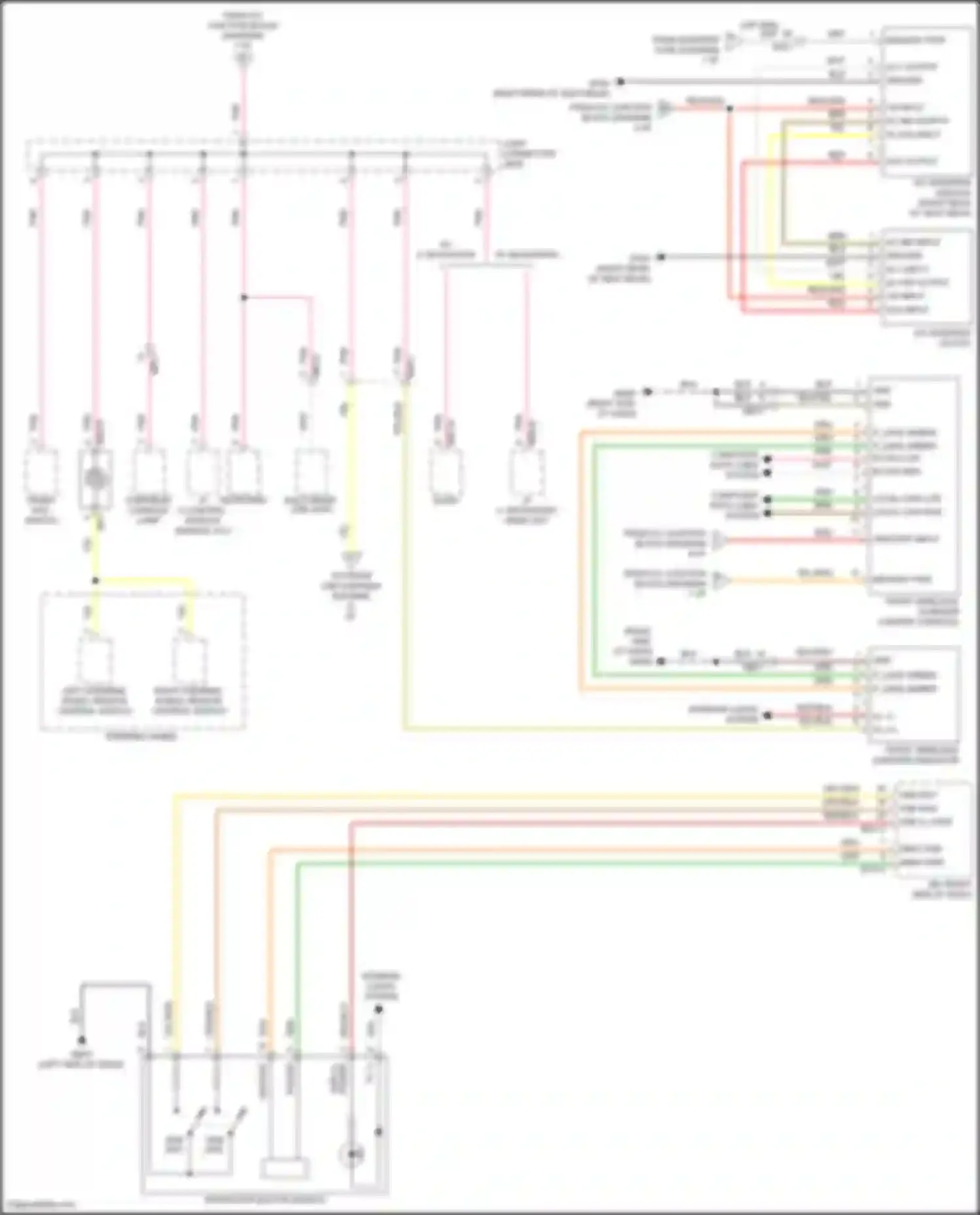 Wiring diagram on input for Hyundai Santa Cruz I (2021-2024) (4 of 5)