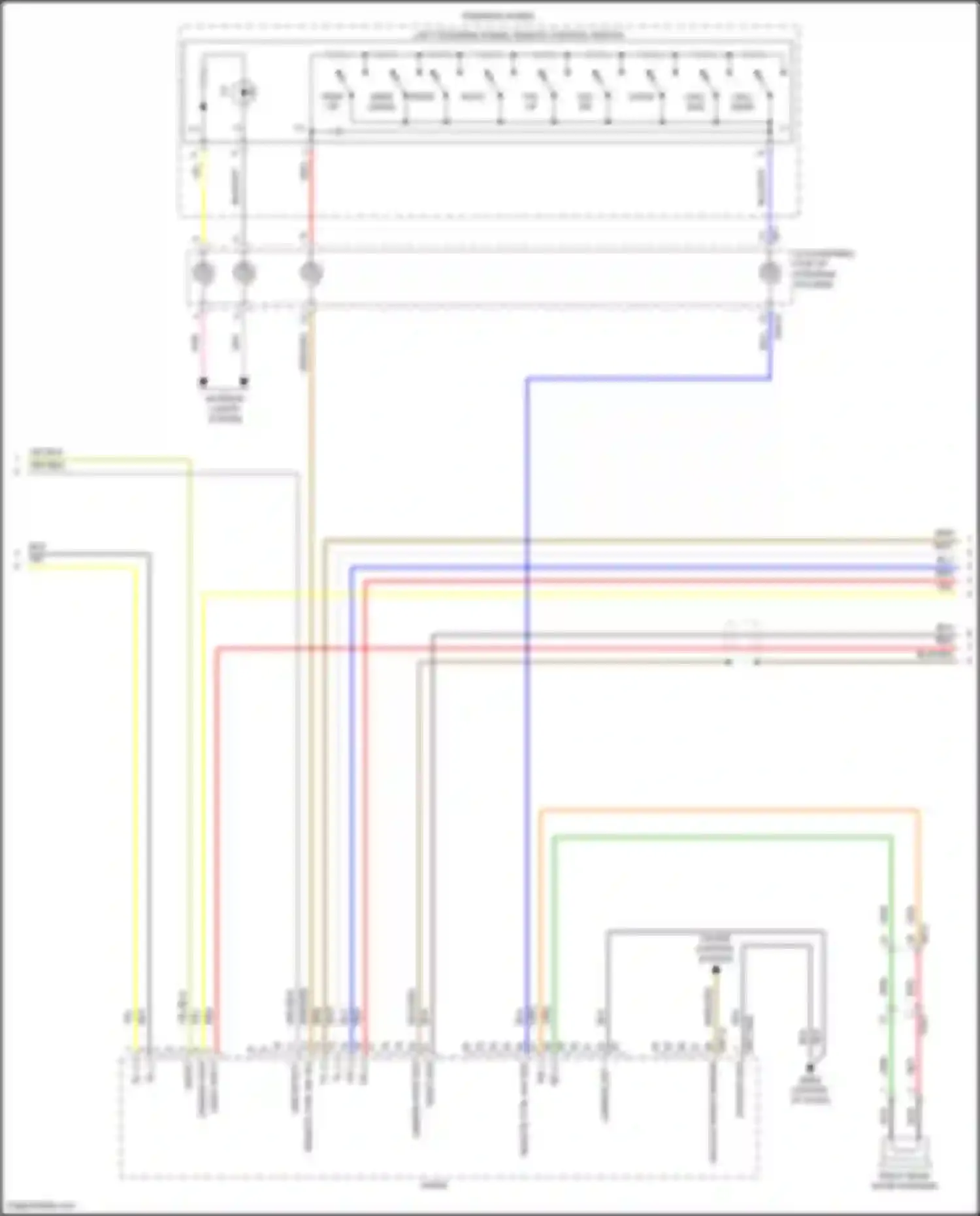 Wiring diagram vehicle speed sensor for Hyundai Santa Cruz I (2021-2024) (5 of 6)