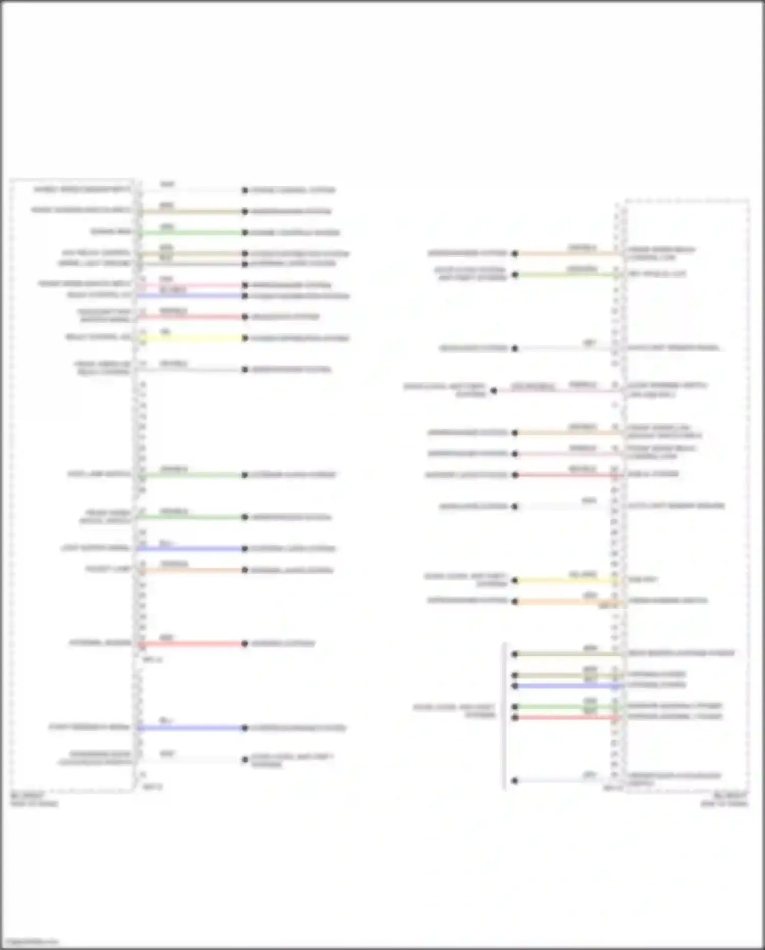 Wiring diagram wheel speed sensor input for Hyundai Santa Cruz I (2021-2024) (1 of 1)