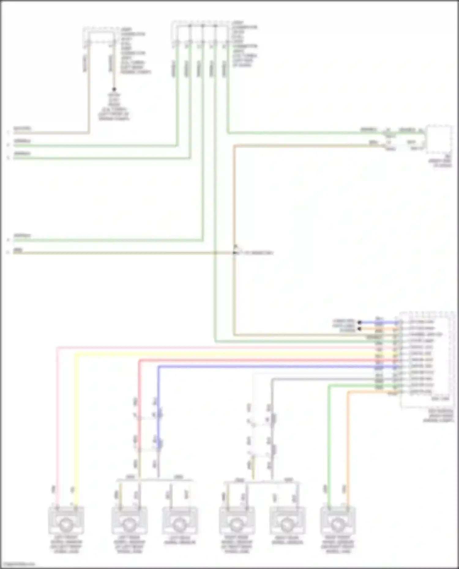 Wiring diagram ws fr vcc for Hyundai Santa Cruz I (2021-2024) (2 of 2)