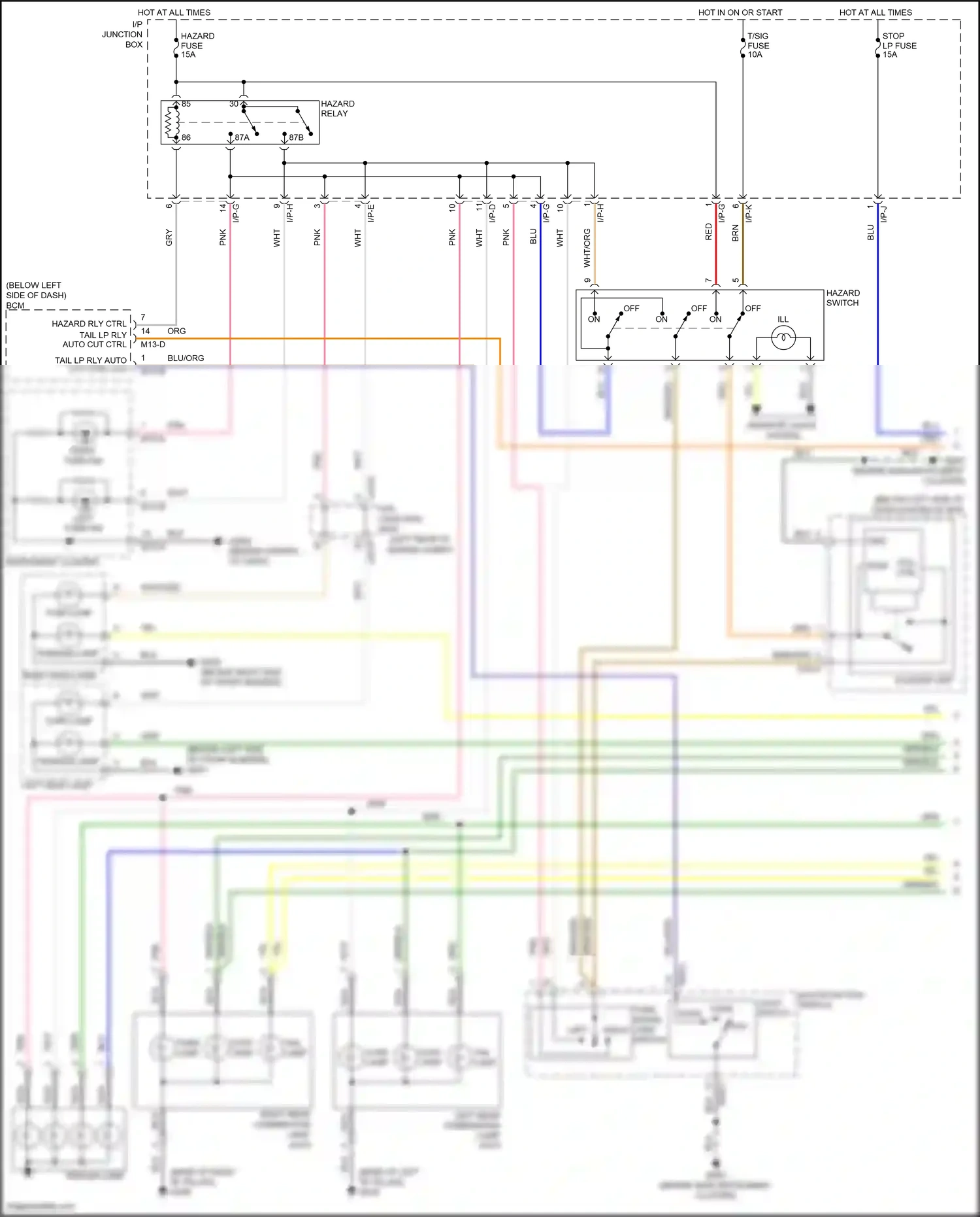 Wiring diagram coil ctrl for Hyundai Santa Fe II facelift (2010-2012) (1 of 1)