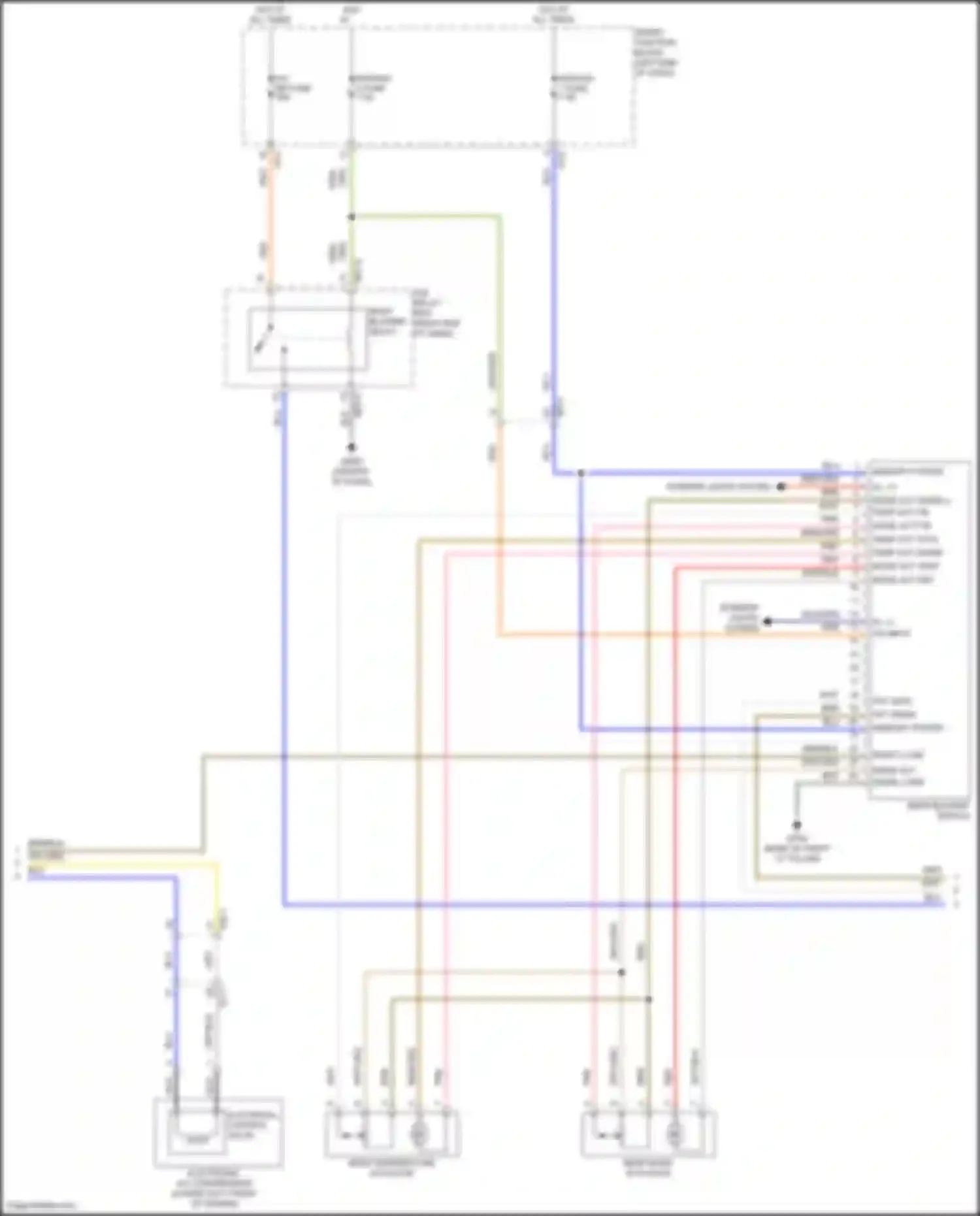 Santa Fe Hyundai III facelift (2015-2018): Manual a/c circuit (2 of 3)
