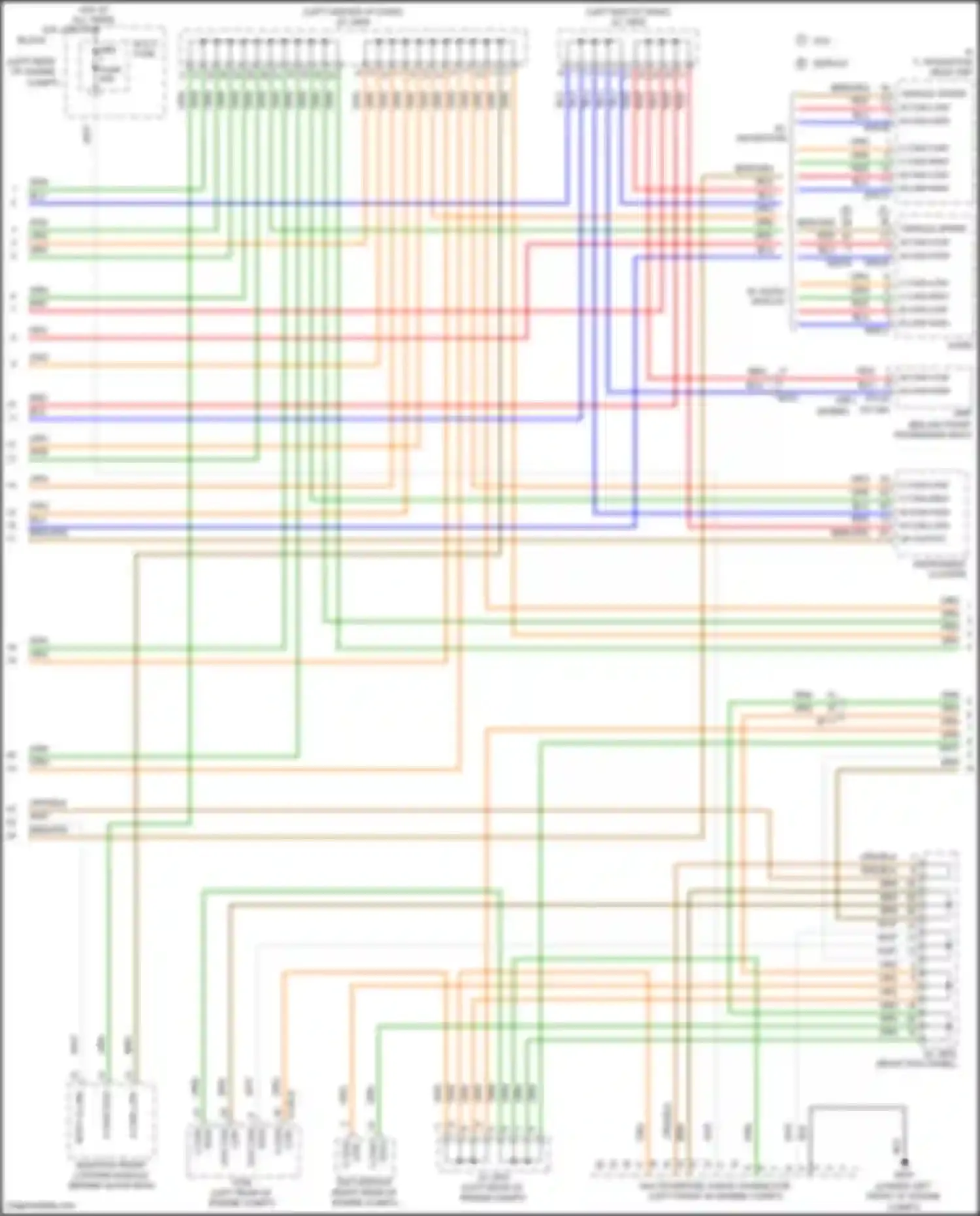 Santa Fe Hyundai III facelift (2015-2018): Computer data lines circuit (2 of 3)