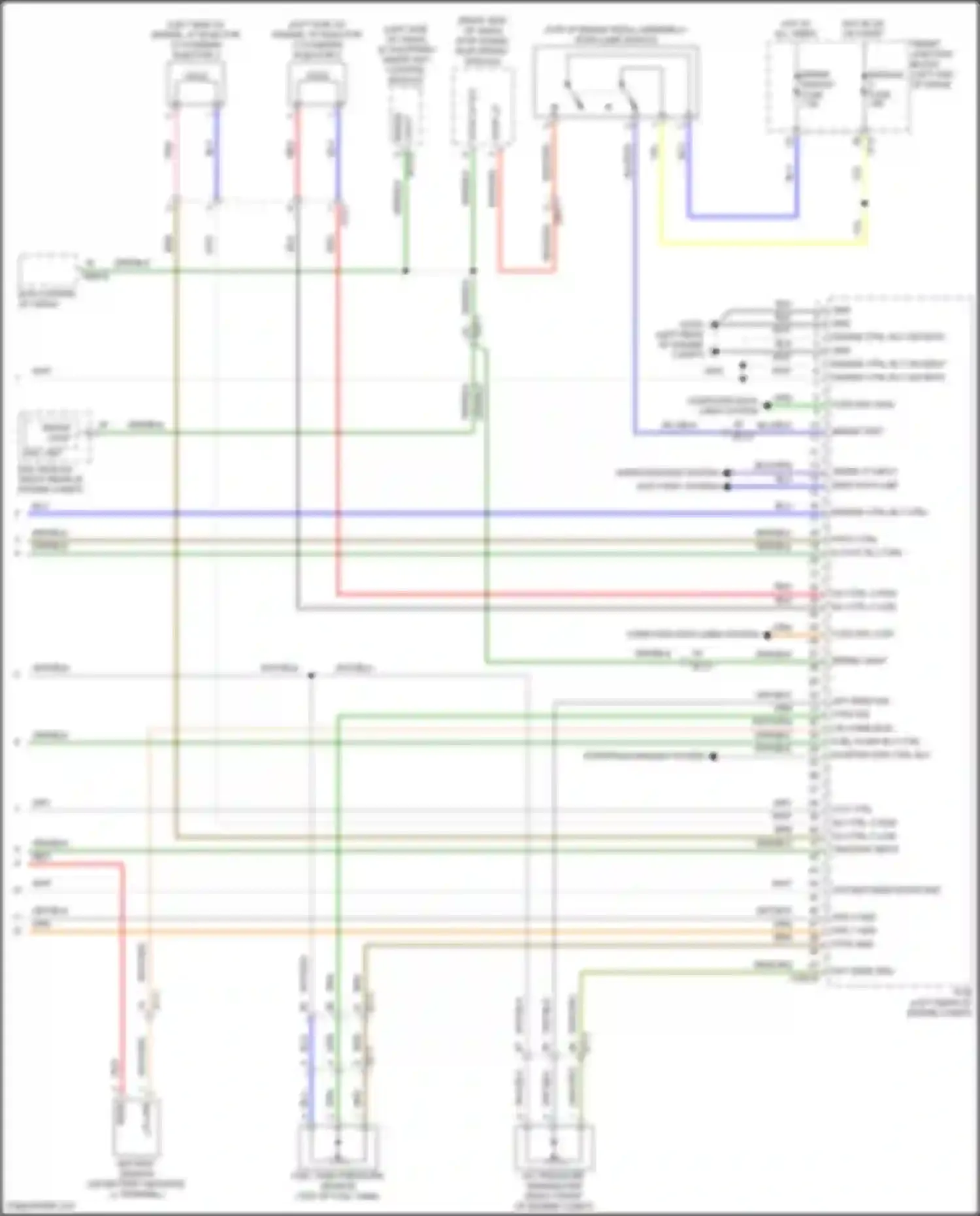 Santa Fe Hyundai III facelift (2015-2018): Wiring diagram engine performance 2.0l turbo (7 of 7)