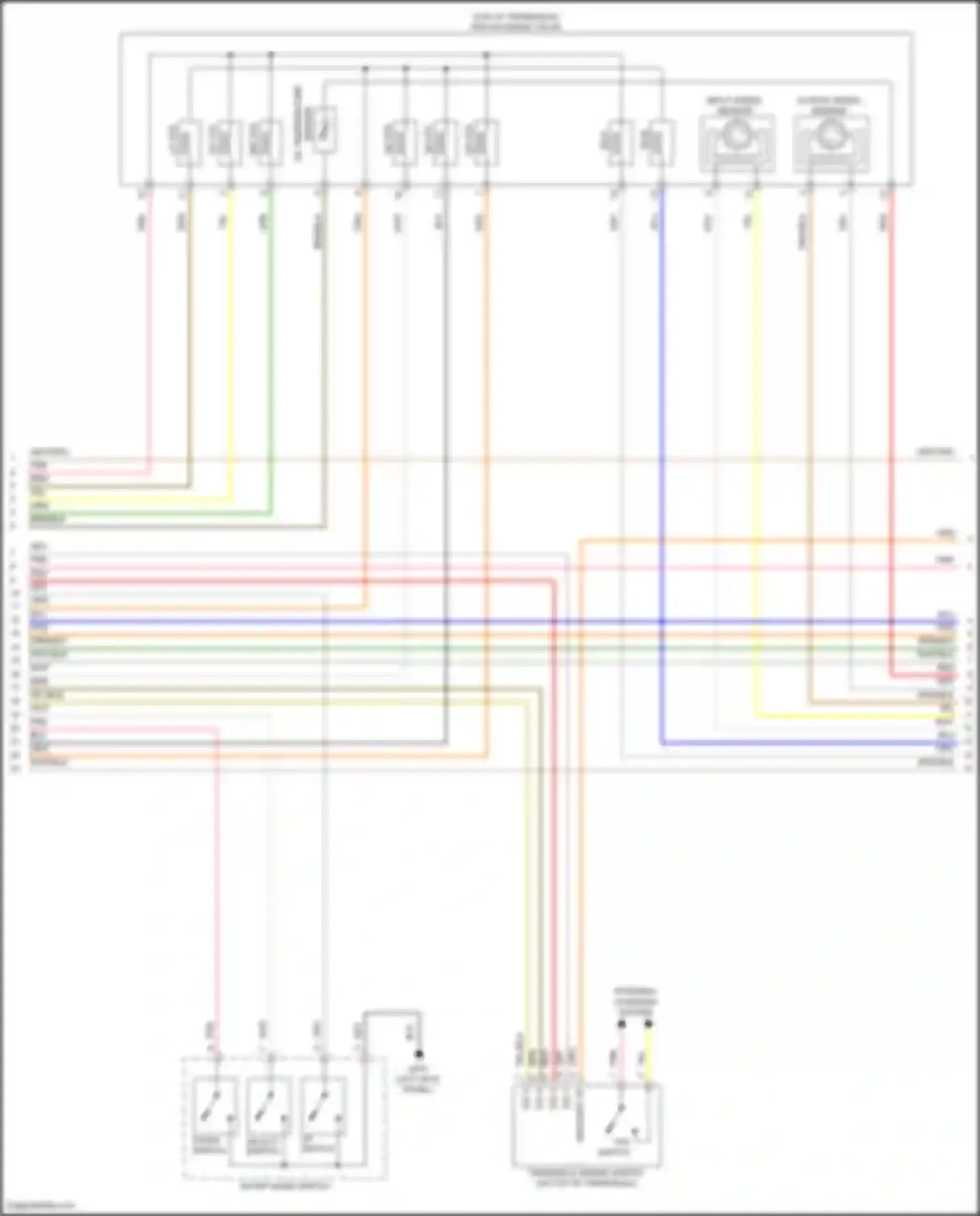 Santa Fe Hyundai III facelift (2015-2018): Wiring diagram engine performance 2.4l (2 of 7)