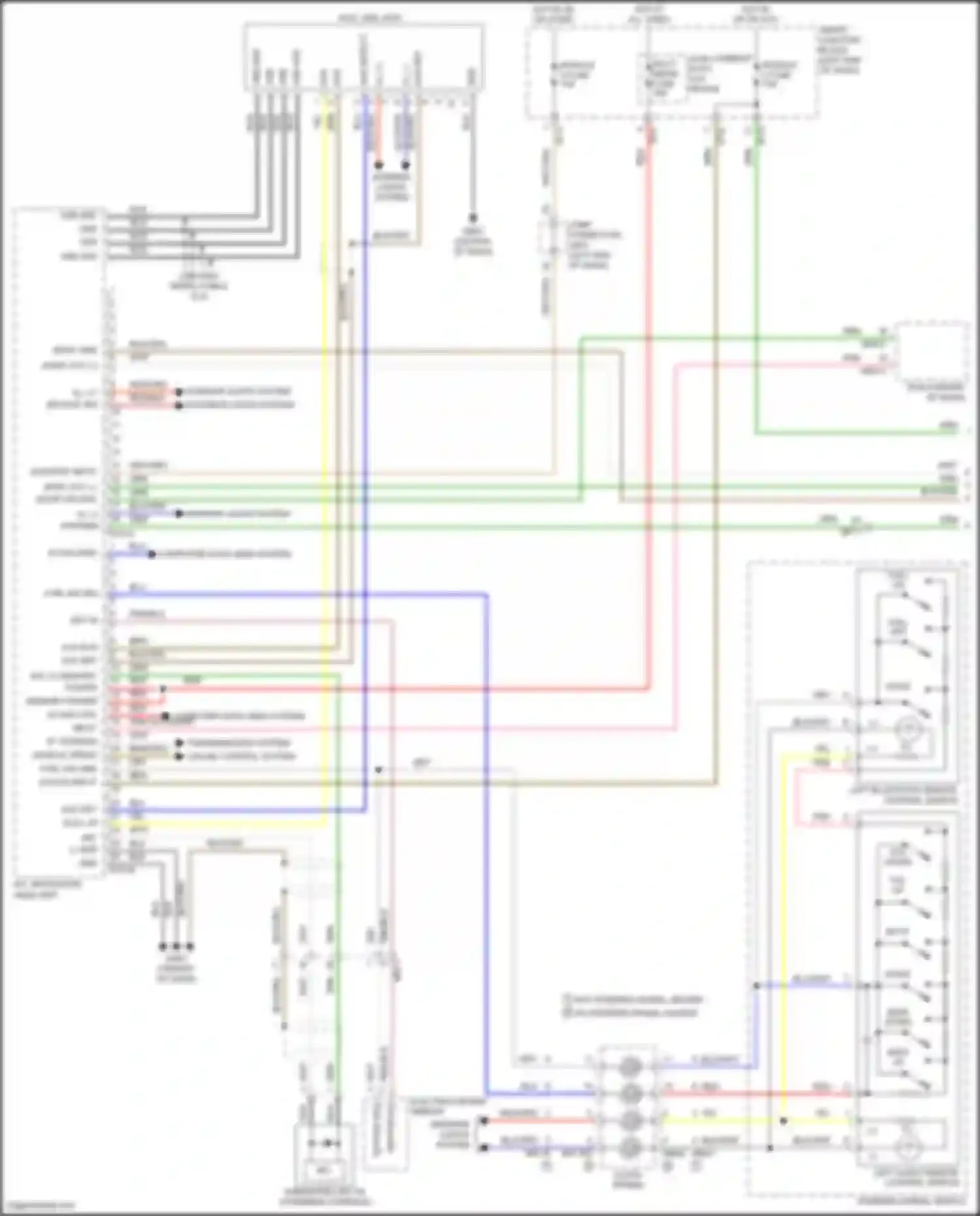 Santa Fe Hyundai III facelift (2015-2018): Navigation circuit, w/ mobis amplifier (1 of 3)