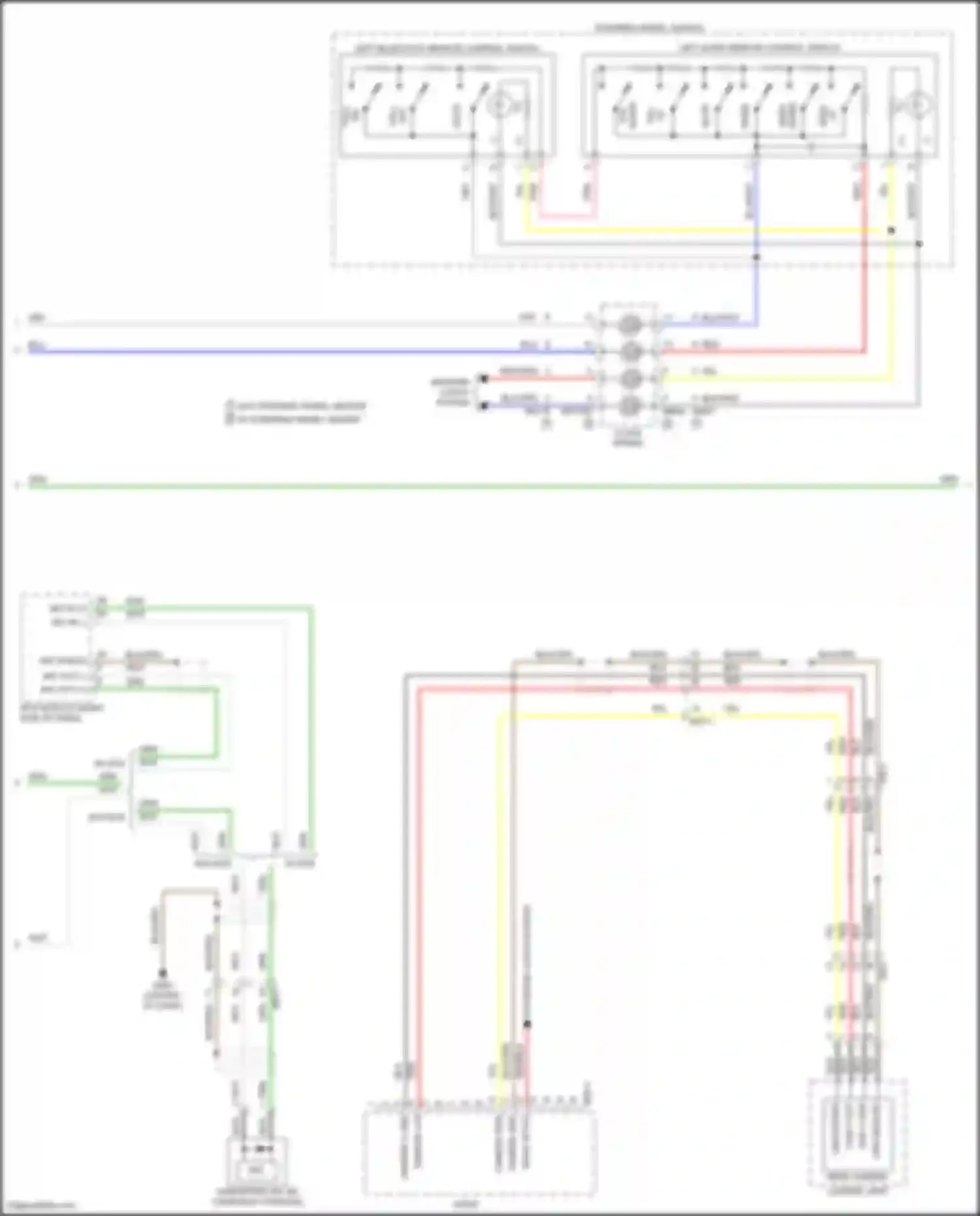 Santa Fe Hyundai III facelift (2015-2018): Radio circuit, w/o navigation, display audio w/ jbl amplifier (2 of 3)