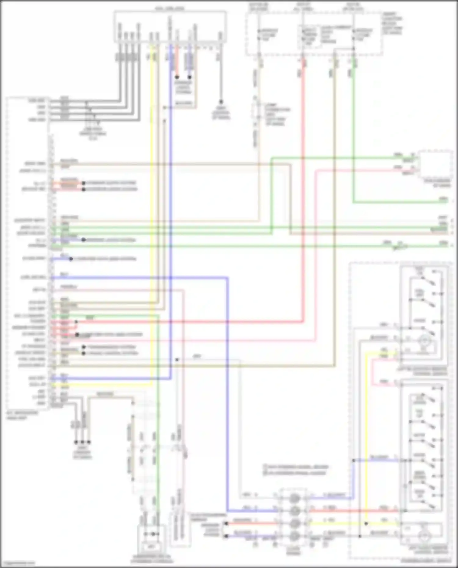 Wiring diagram computer data lines system for Hyundai Santa Fe III facelift (2015-2018) (24 of 121)