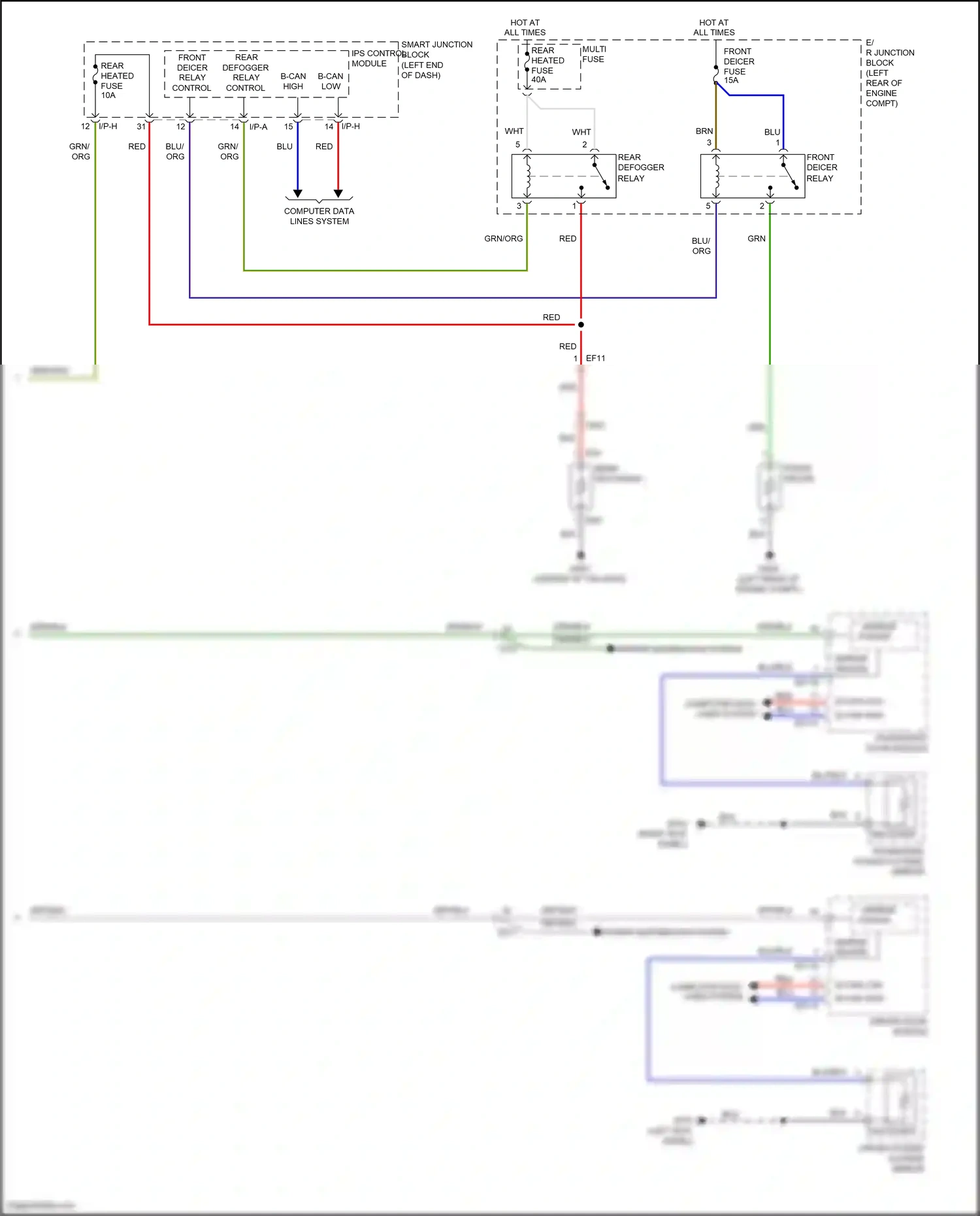 Wiring diagram ips control module for Hyundai Santa Fe III facelift (2015-2018) (22 of 48)