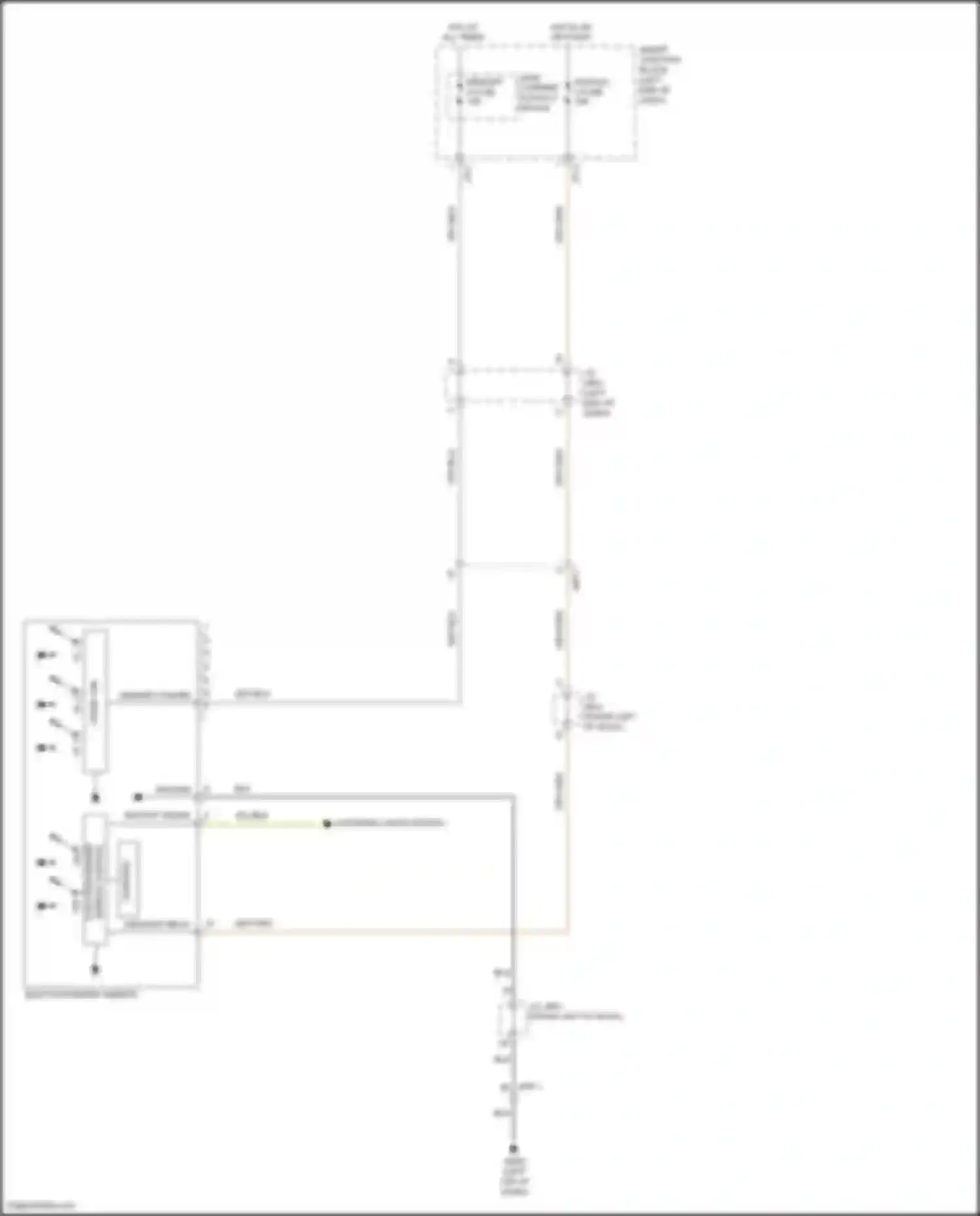 Wiring diagram module 3 fuse for Hyundai Santa Fe III facelift (2015-2018) (16 of 74)