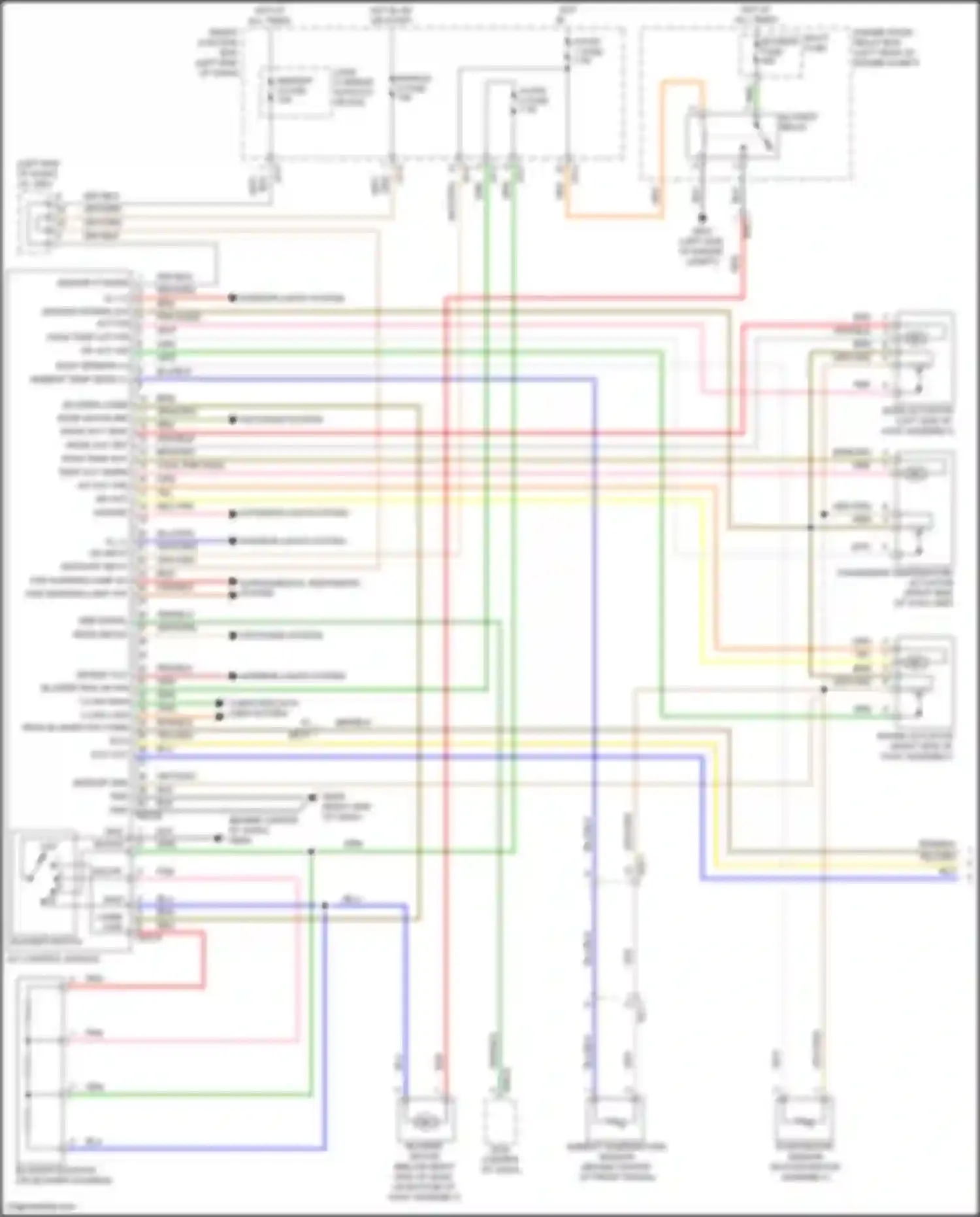 Santa Fe Hyundai III (2012-2016): Manual a/c circuit (1 of 3)