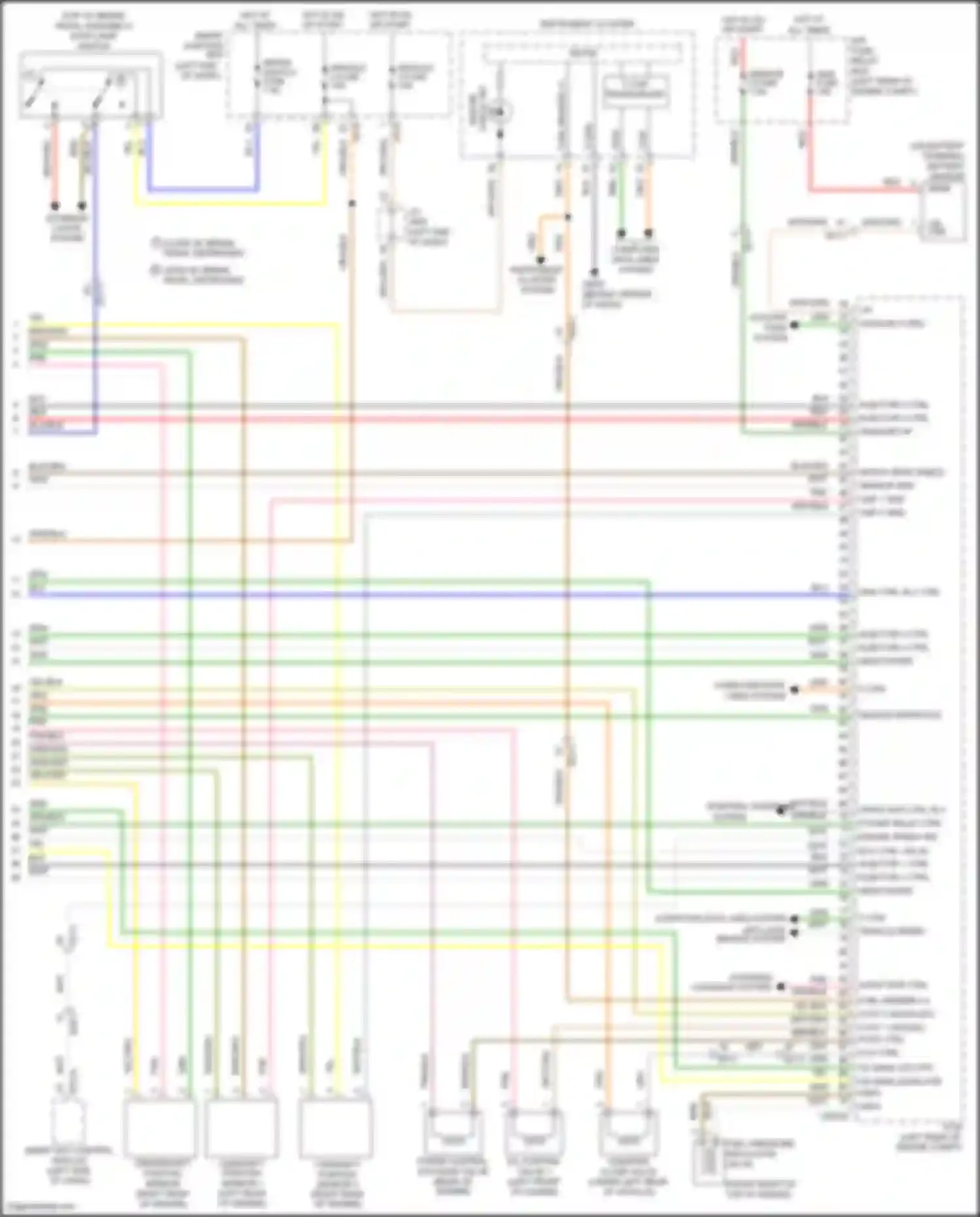 Santa Fe Hyundai III (2012-2016): Wiring diagram engine performance 2.0l turbo (5 of 5)