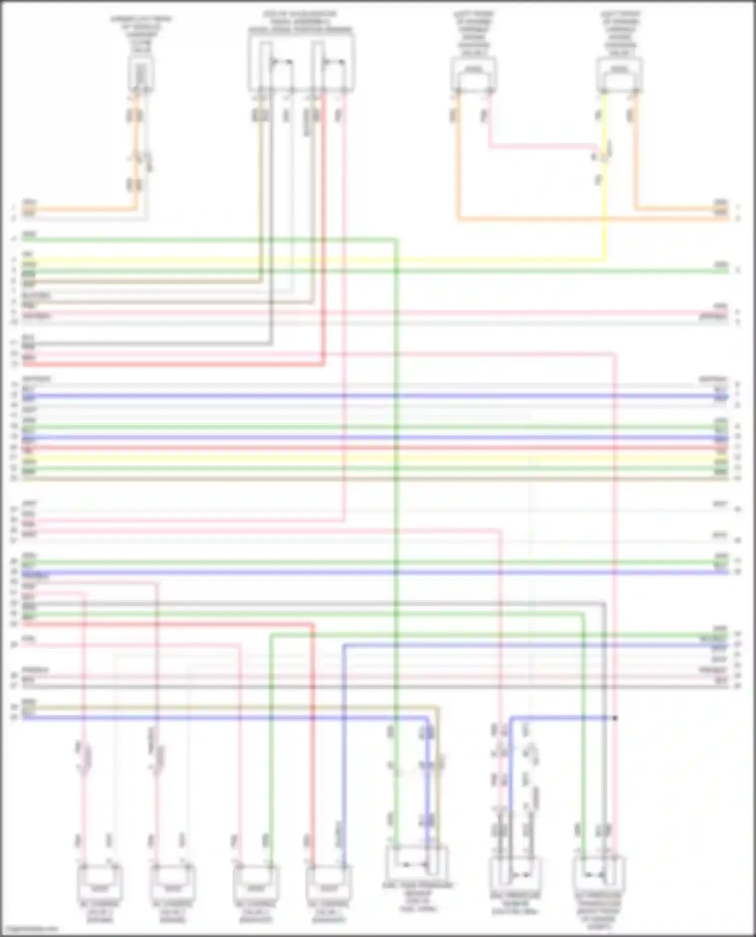 Wiring diagram accel pedal position sensor for Hyundai Santa Fe III (2012-2016) (4 of 4)