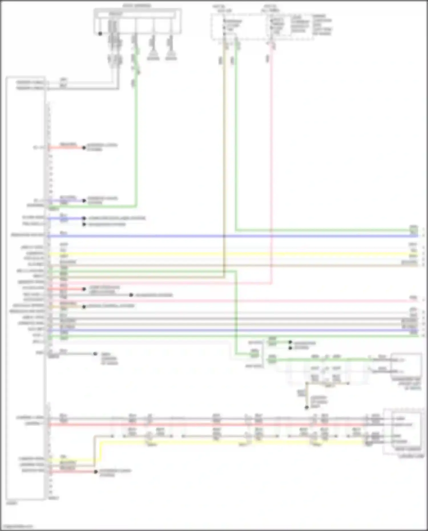 Wiring diagram backup sig for Hyundai Santa Fe III (2012-2016) (2 of 3)