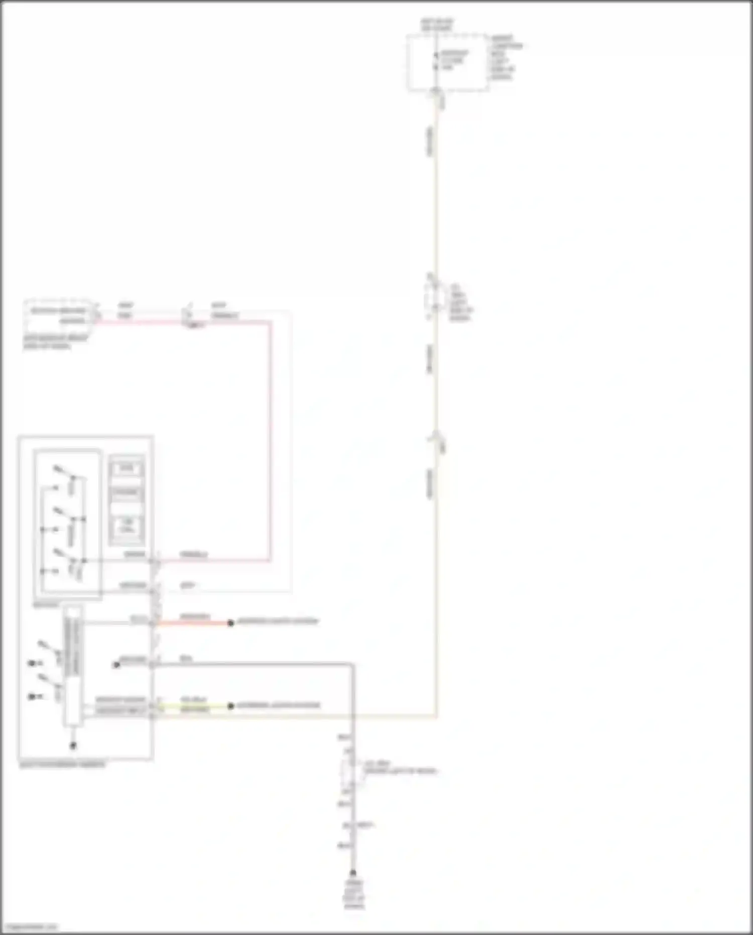 Wiring diagram backup signal for Hyundai Santa Fe III (2012-2016) (1 of 3)