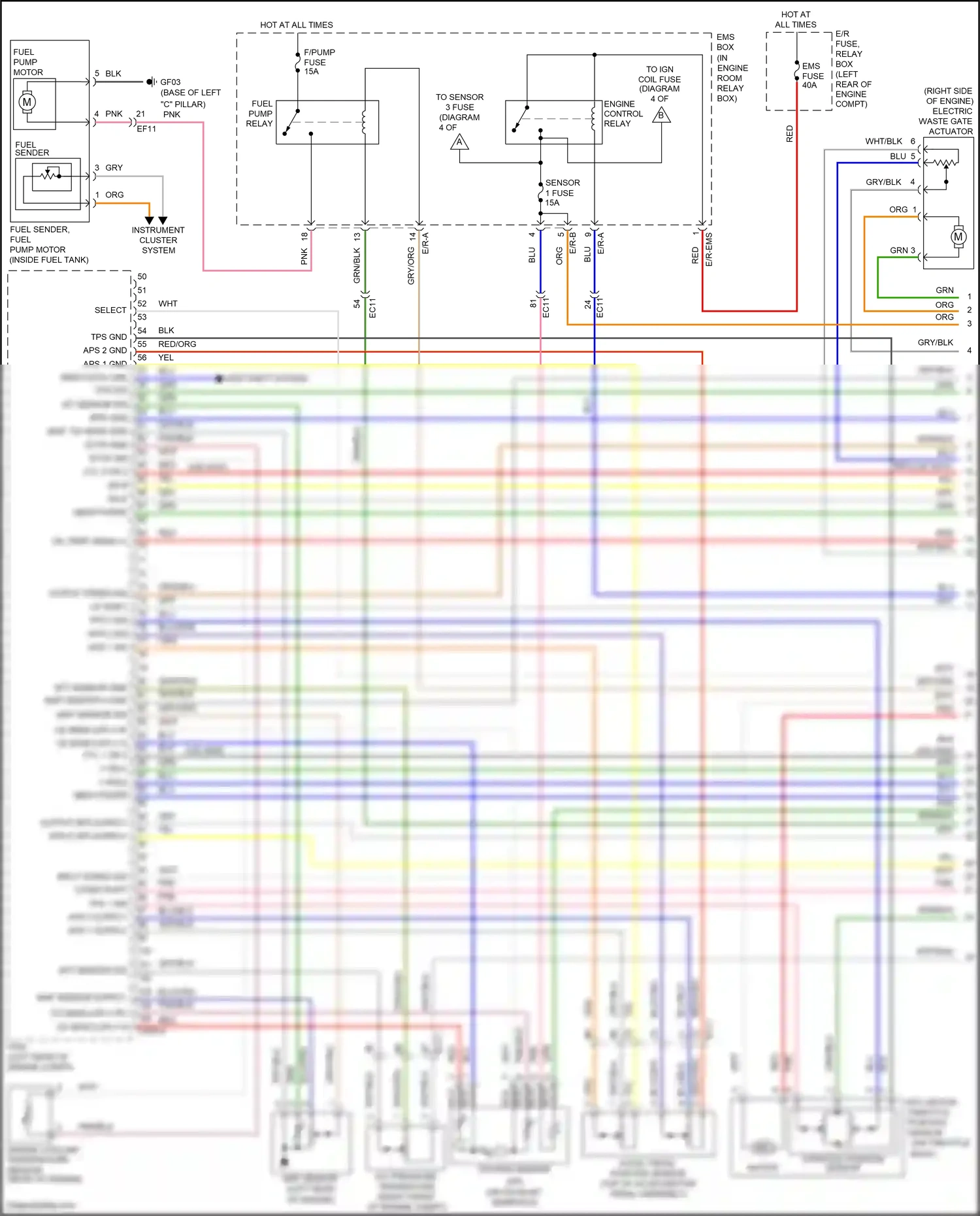 Wiring diagram blu for Hyundai Santa Fe III (2012-2016) (86 of 114)