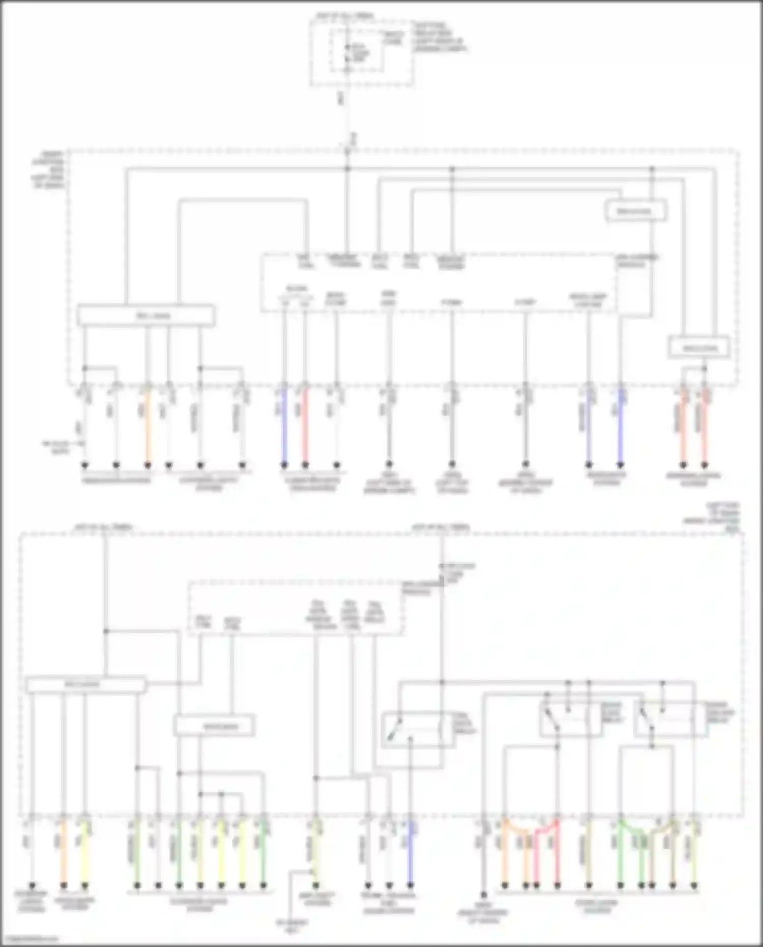 Wiring diagram computer data lines system for Hyundai Santa Fe III (2012-2016) (49 of 75)
